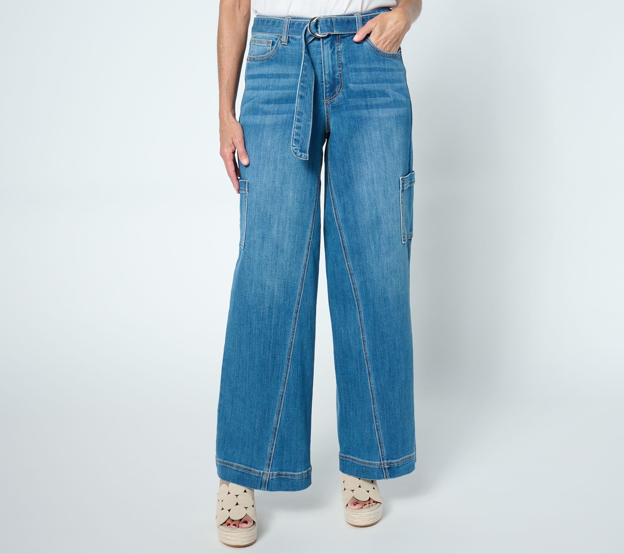 Qvc petite jeans best sale