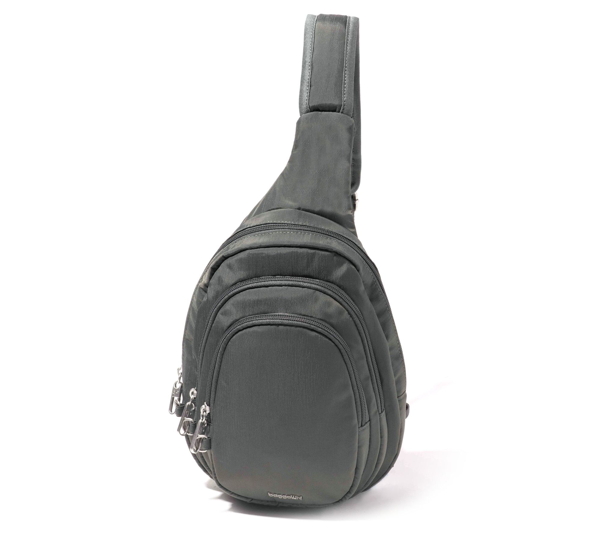 Baggallini Anti-Theft Multi Zip Sling Bag