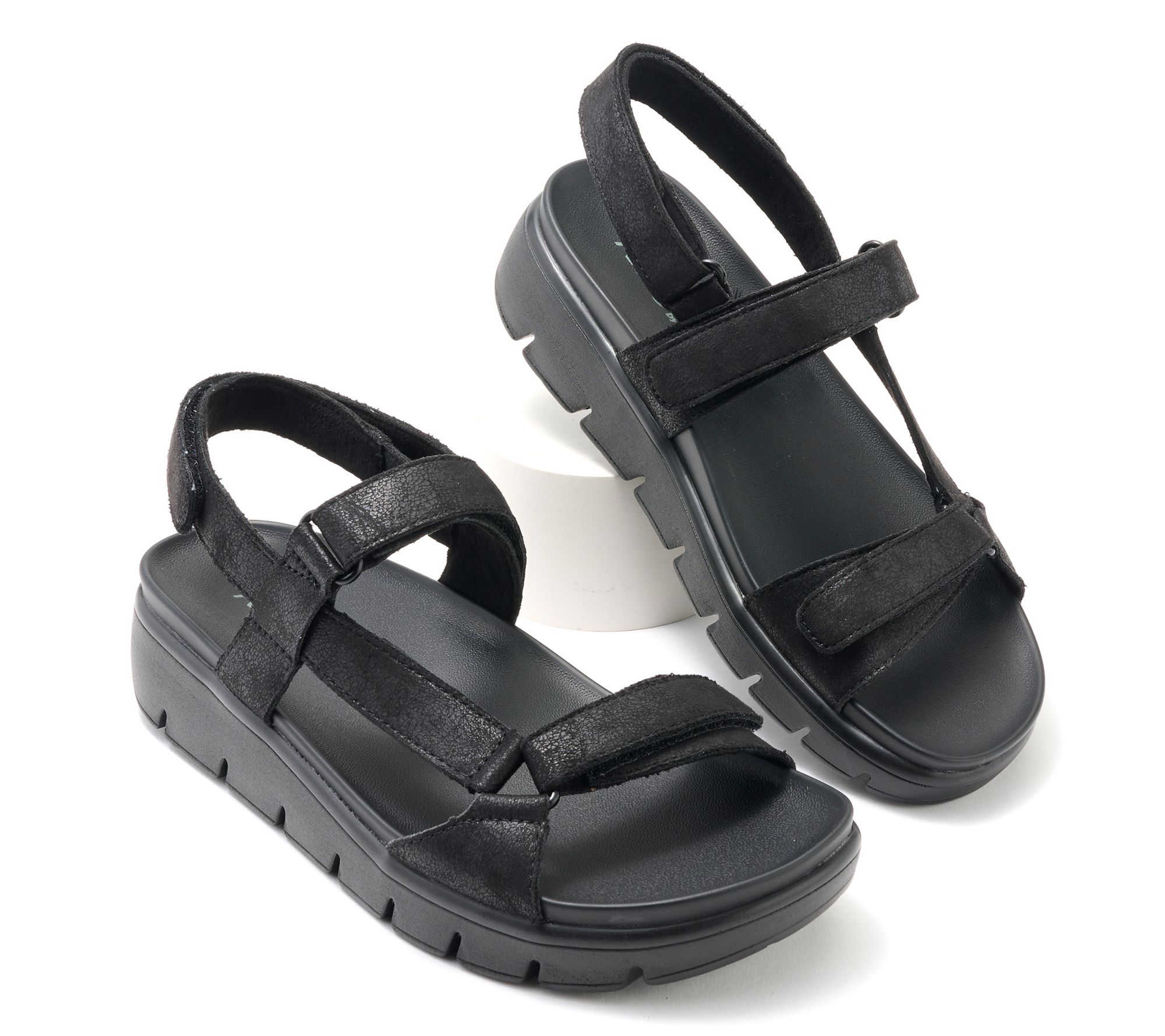 "As Is" Alegria Adjustable Backstrap Sport Sandals- Henna