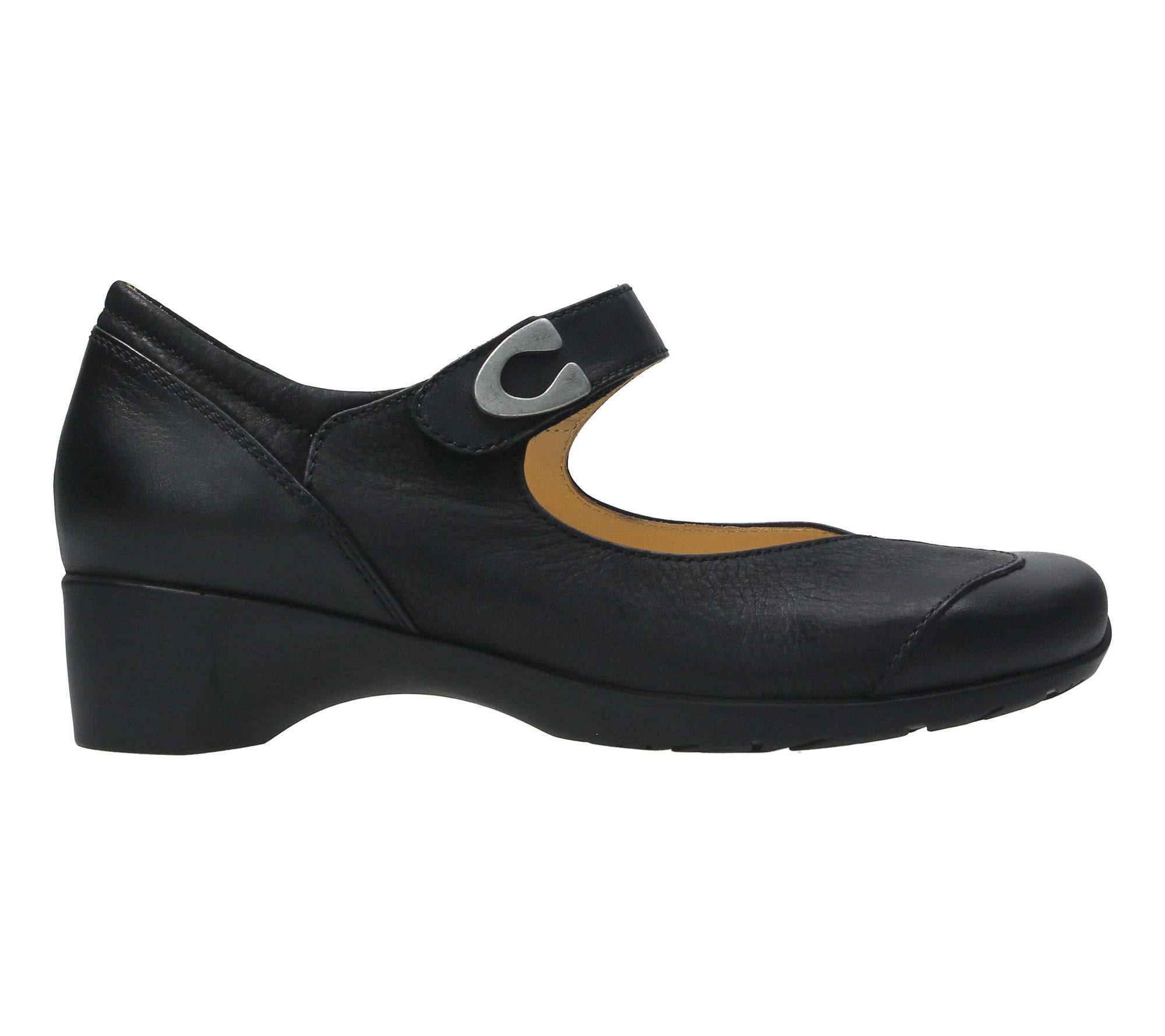 Wolky Leather Wedge Mary Jane- Chili