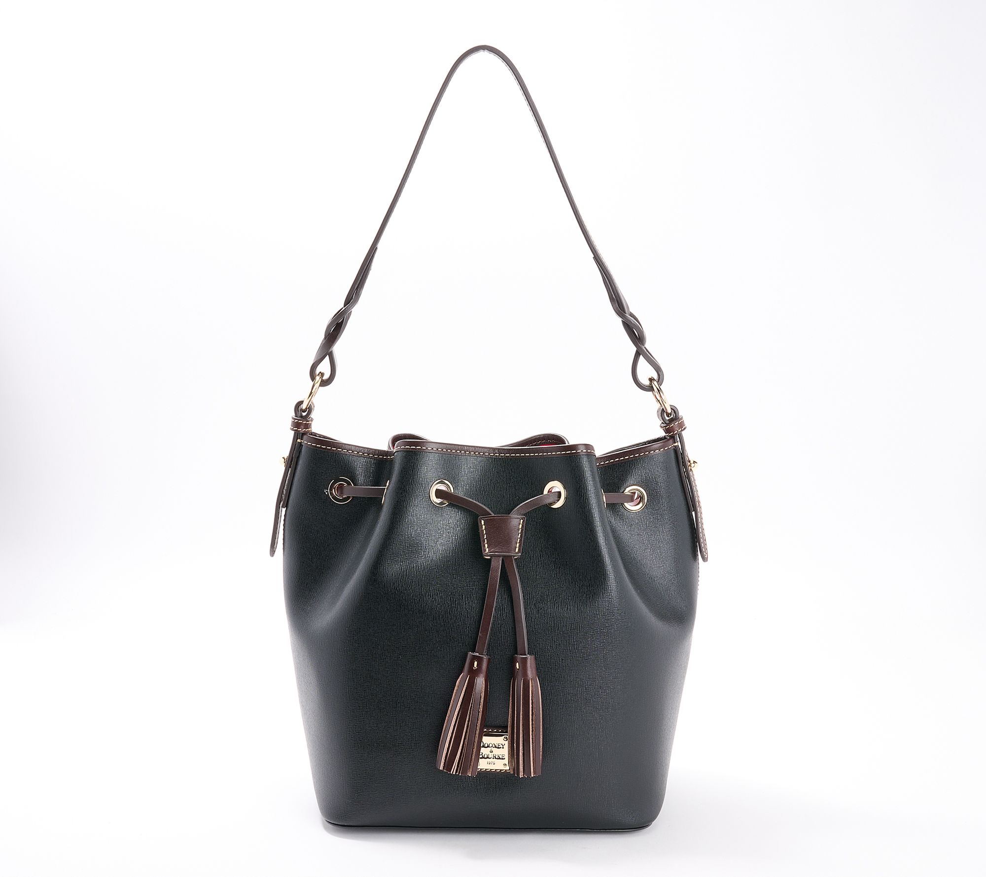 "As Is" Dooney & Bourke Saffiano Leather Tasha Drawstring