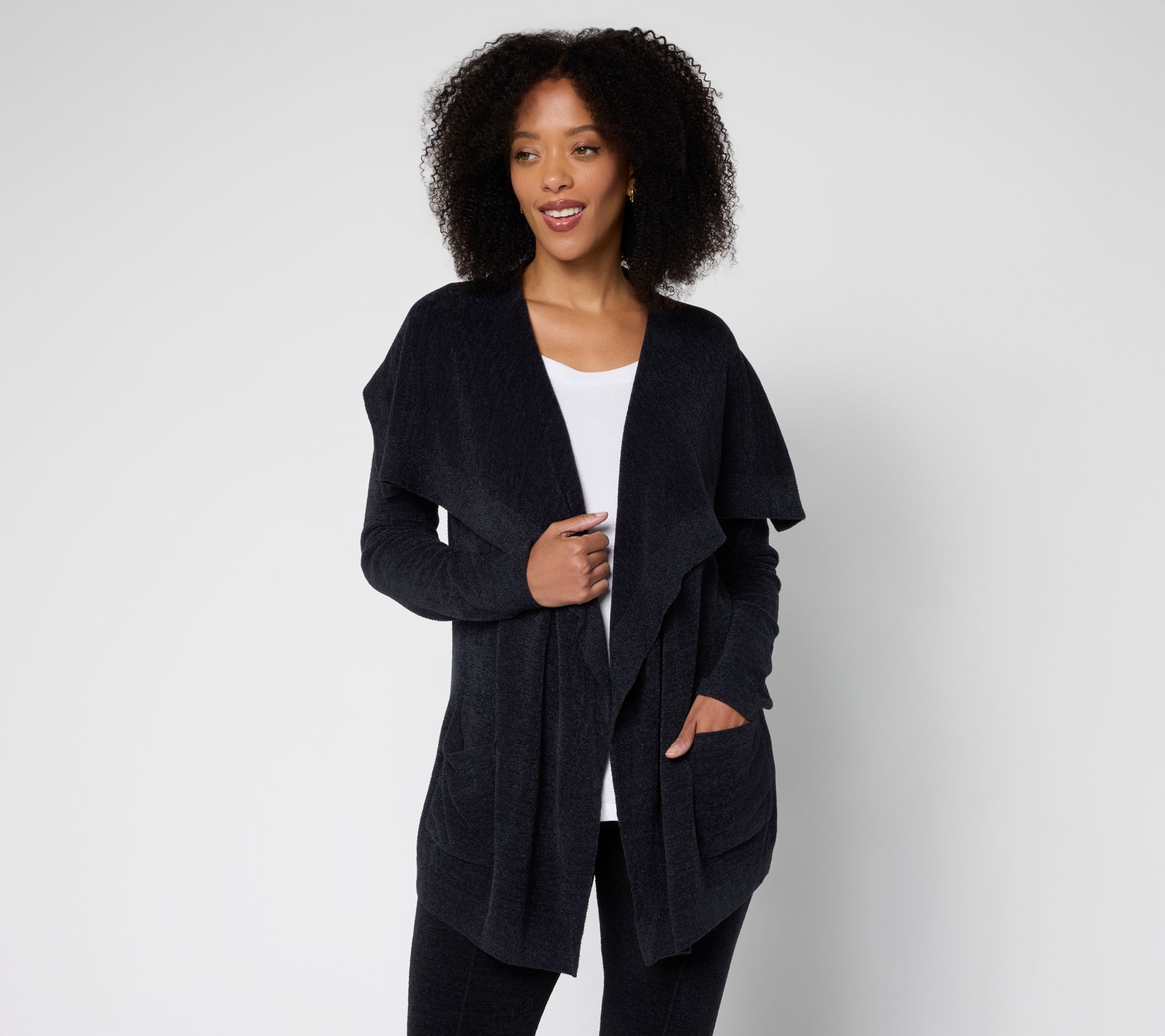 Barefoot Dreams CozyChic Ultra Lite Drapey Cardigan