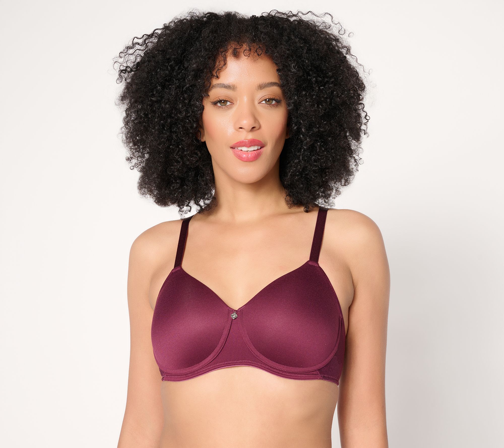 Breezies Radiant Lace Wirefree T-Shirt Bra