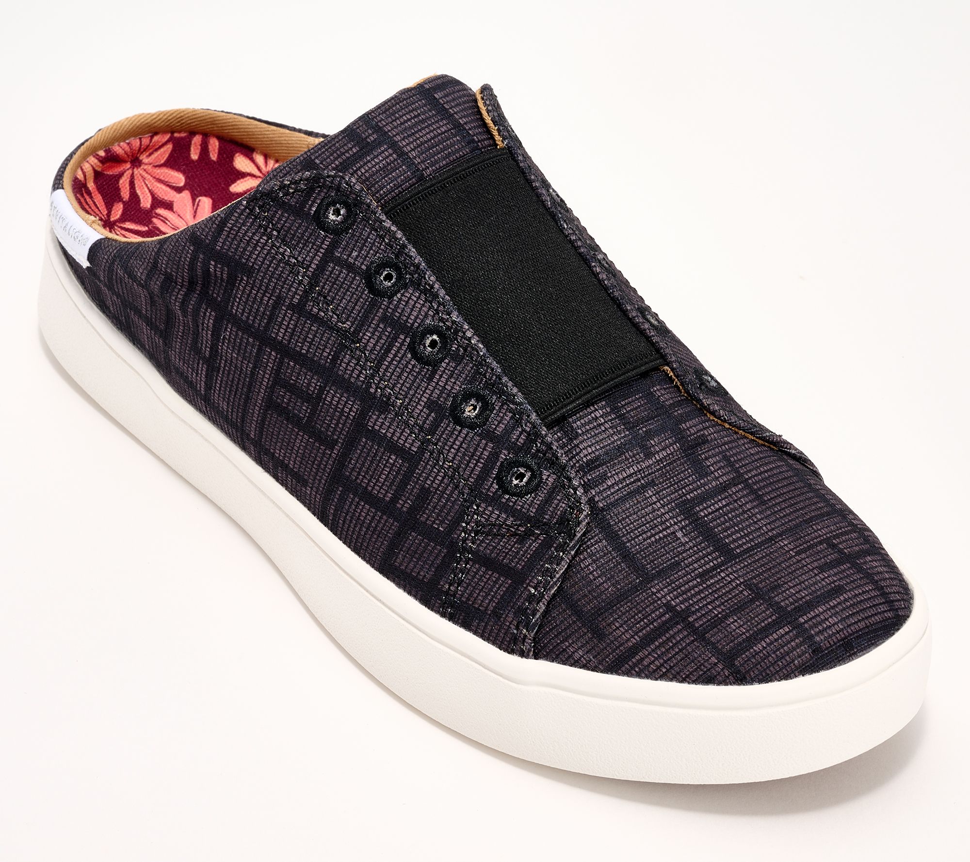 Revitalign Orthotic Woven Sneaker Mules - Harmony Petal