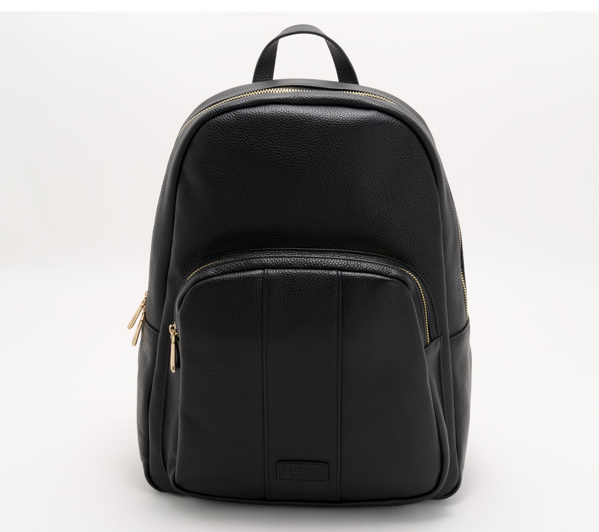 "As Is" Pom Pom London Leather Richmond Backpack