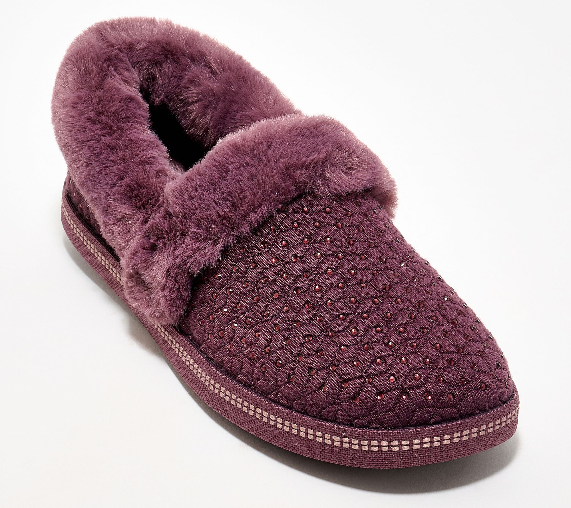Skechers Cozy Campfire Vegan Rhinestone Slippers