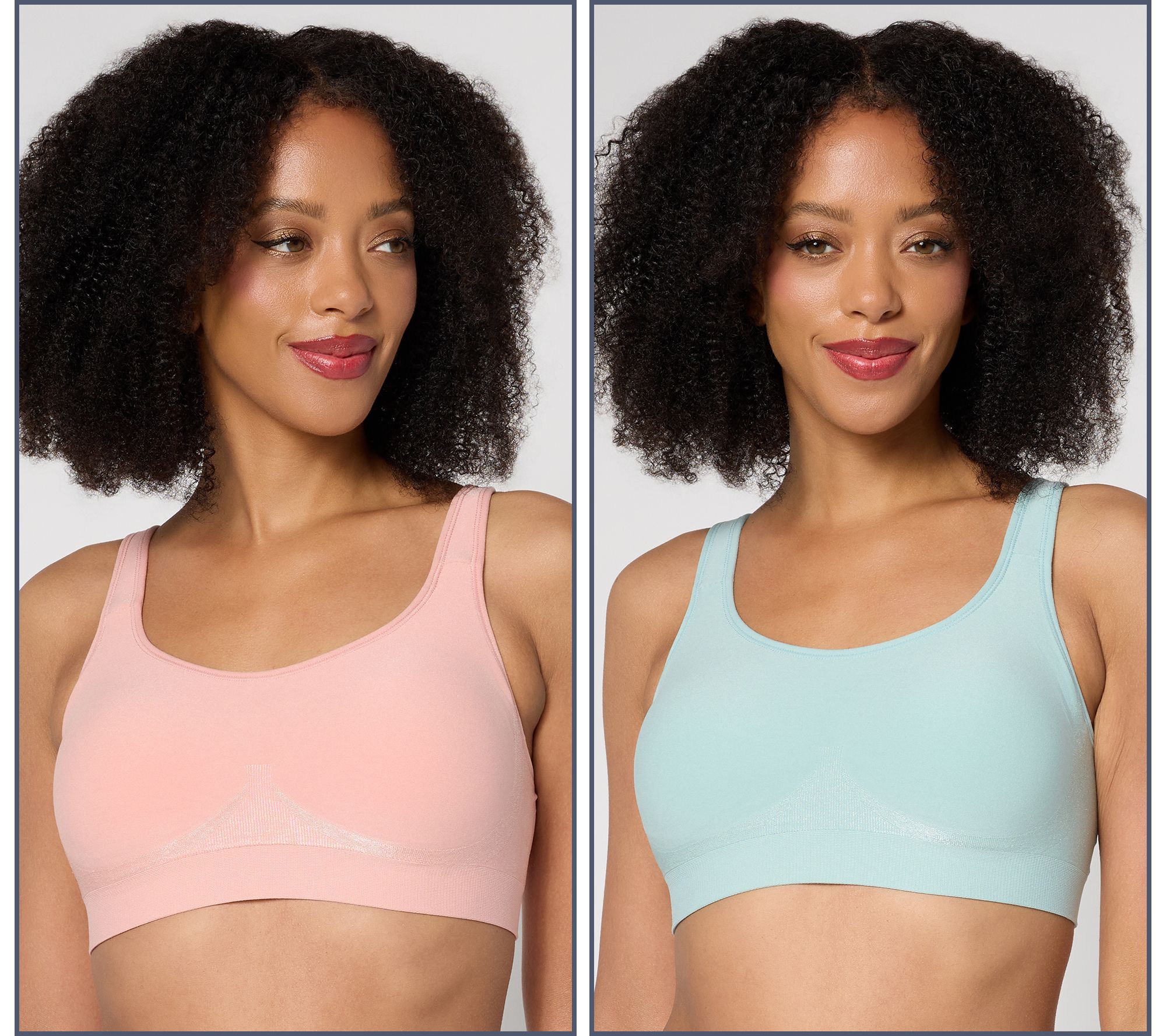 Shapermint Everyday Comfort Straps Wireless 2 Pack Shaping Bra