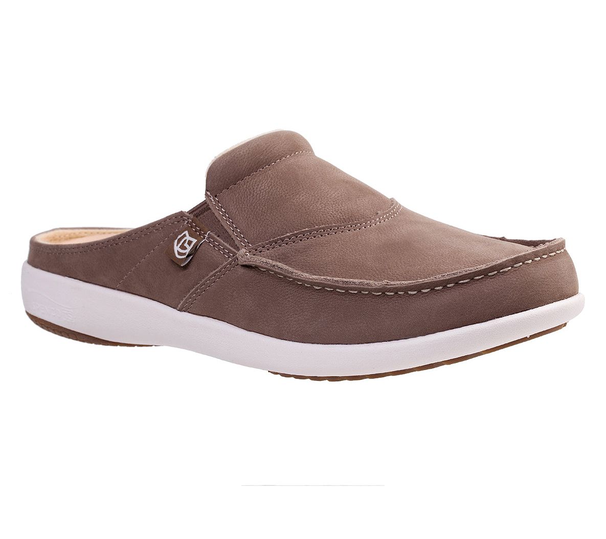  Spenco Orthotic Men's Nubuck Siesta Mules