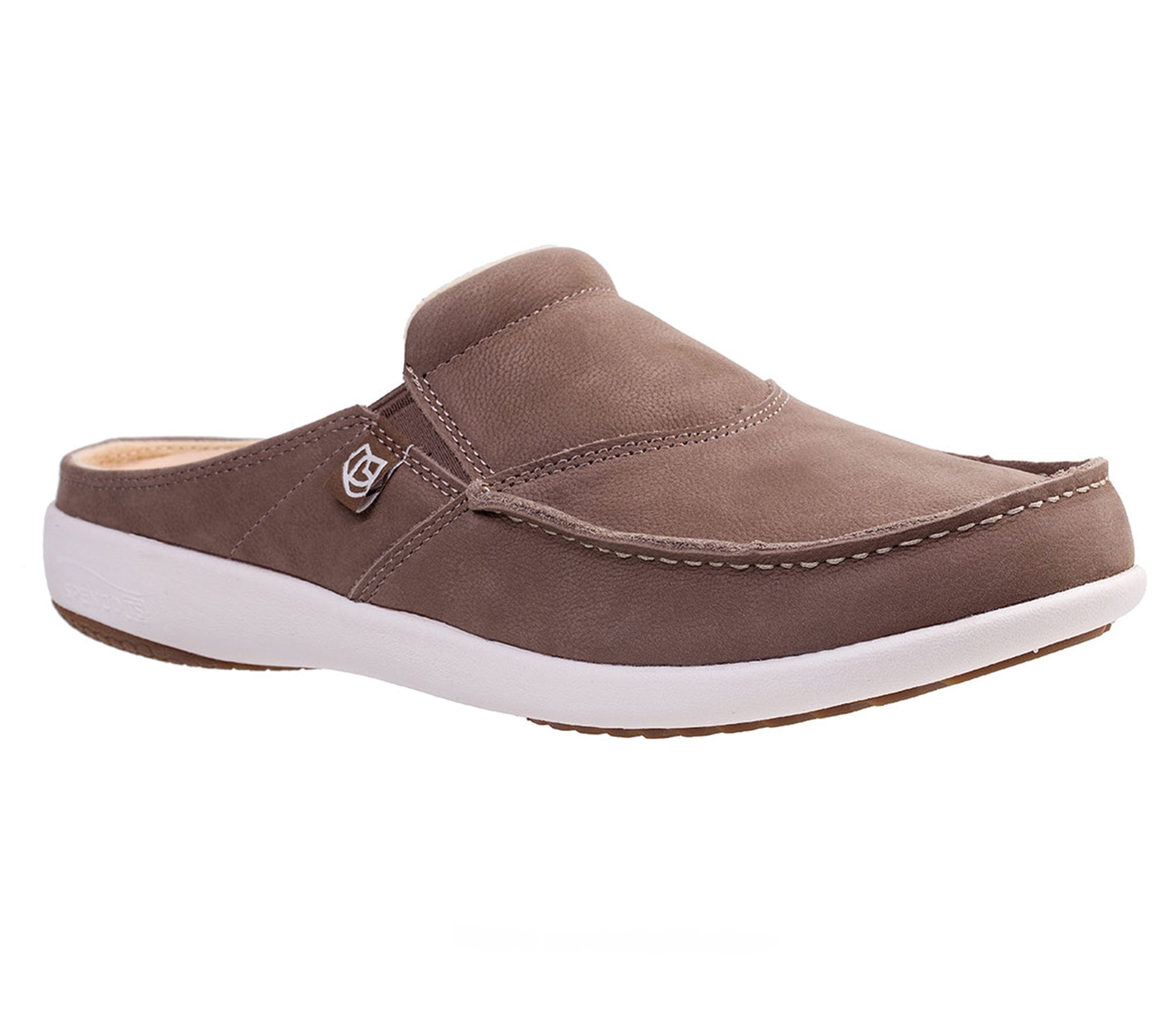 Spenco Orthotic Men's Nubuck Siesta Mules