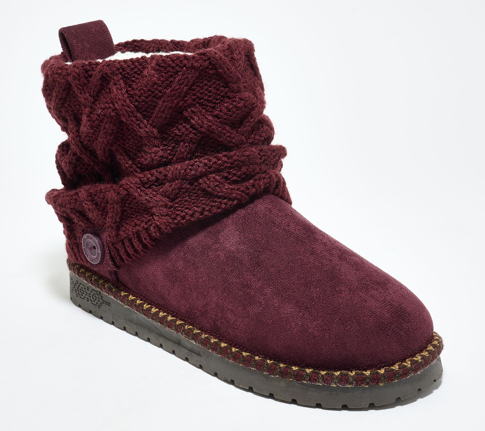 Muk Luks Cuffed Winter Boots - Larue