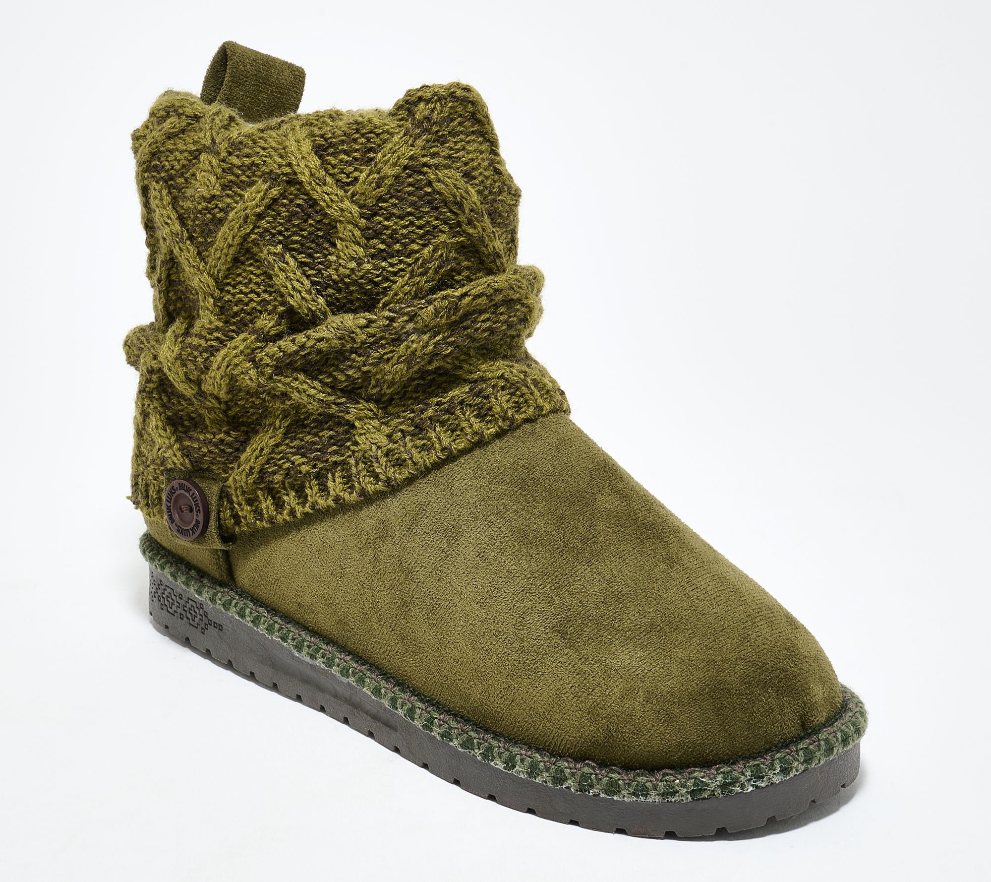 Muk Luks Cuffed Winter Boots - Larue