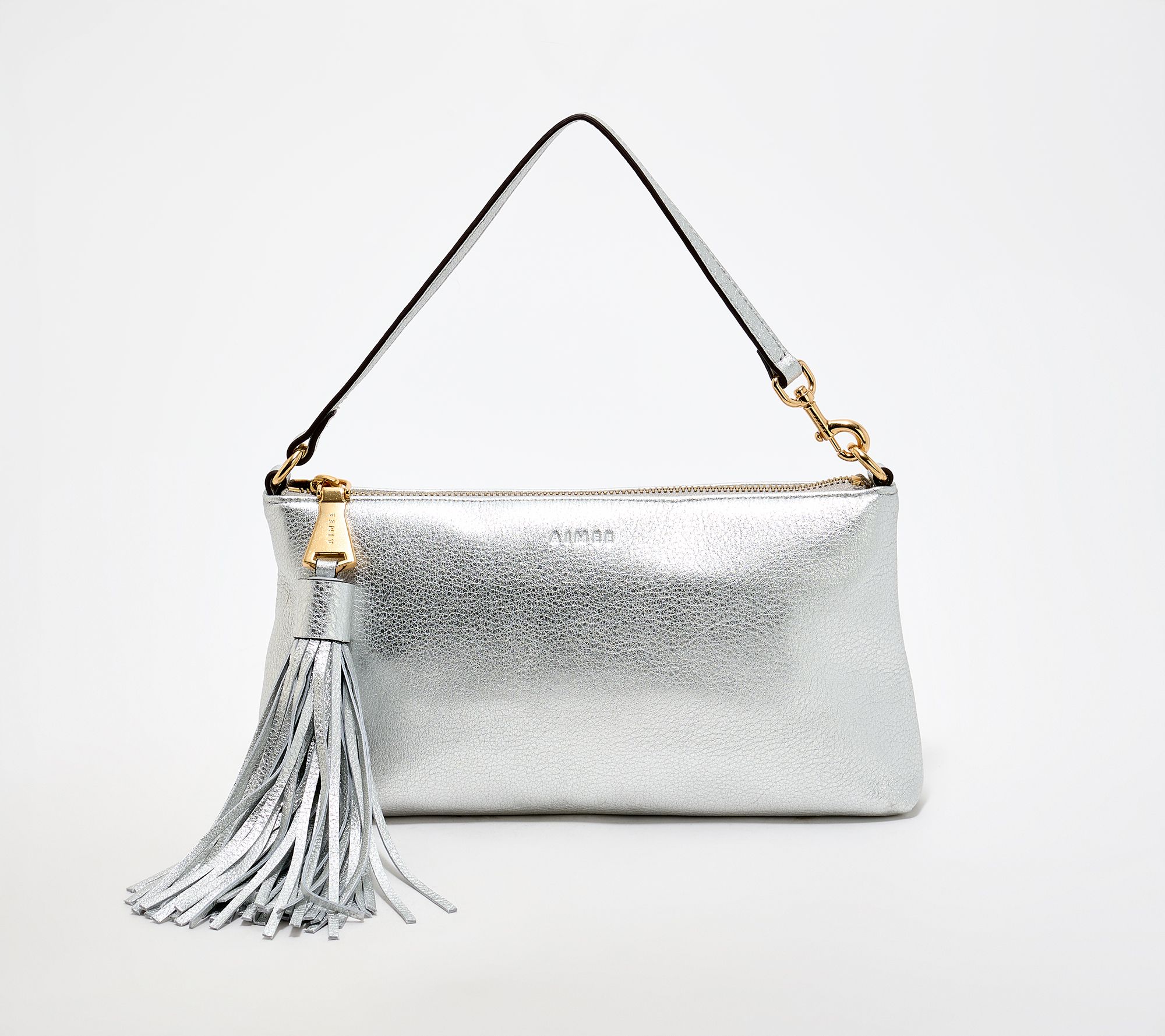 Aimee Kestenberg Onyx Hour Embellished Zip Clutch