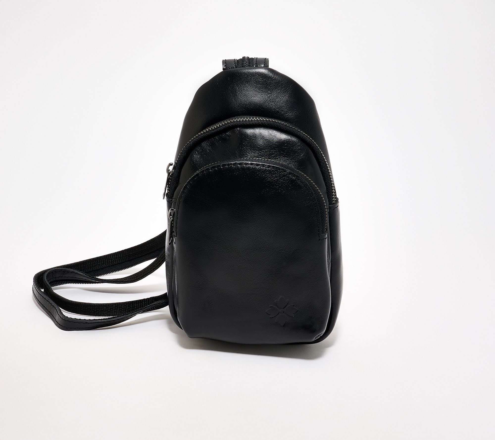 Patricia Nash Annalie Leather Convertible Sling Backpack