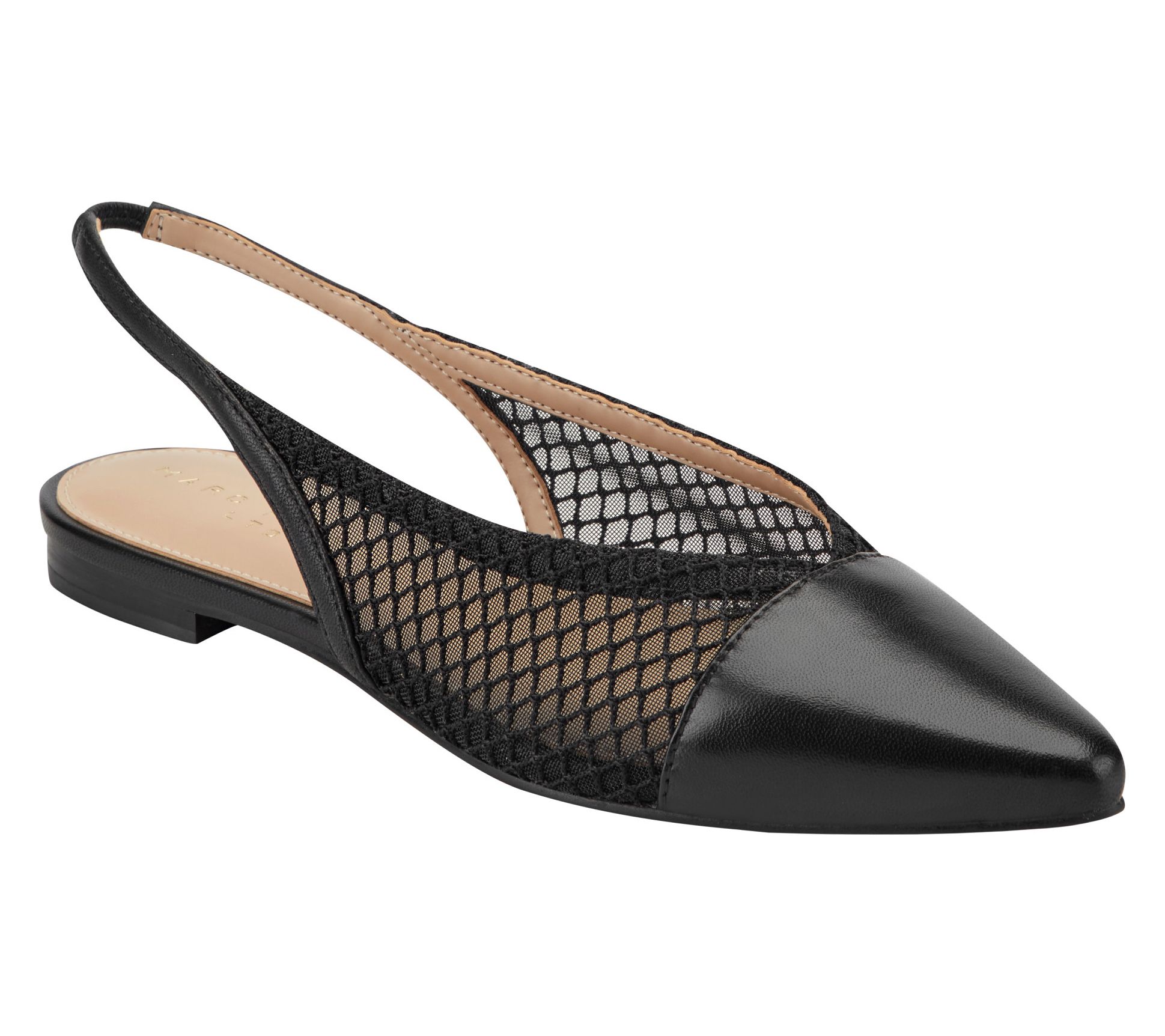 Marc Fisher LTD Leather Sling Back - Davin