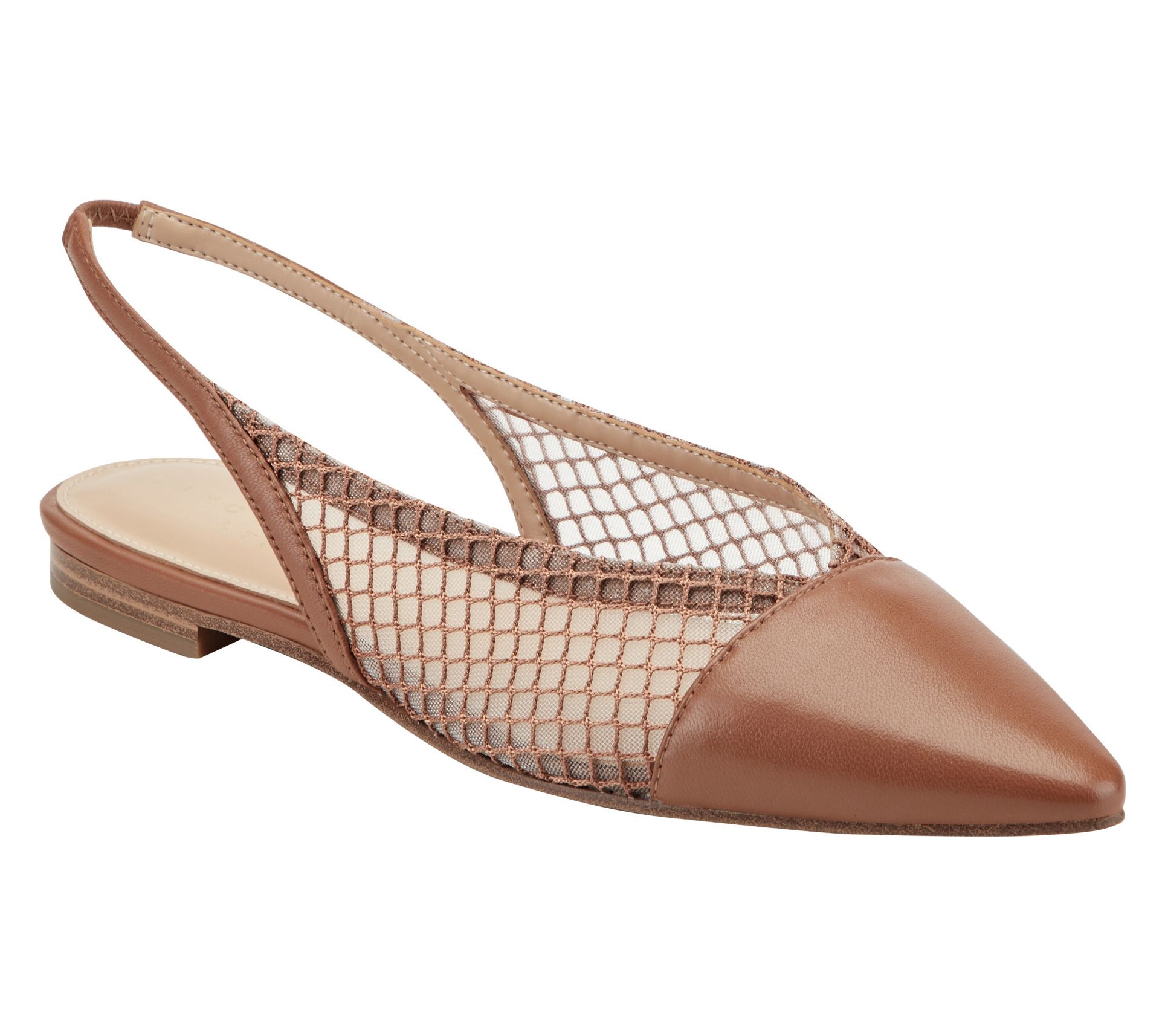 Marc Fisher LTD Leather Sling Back - Davin