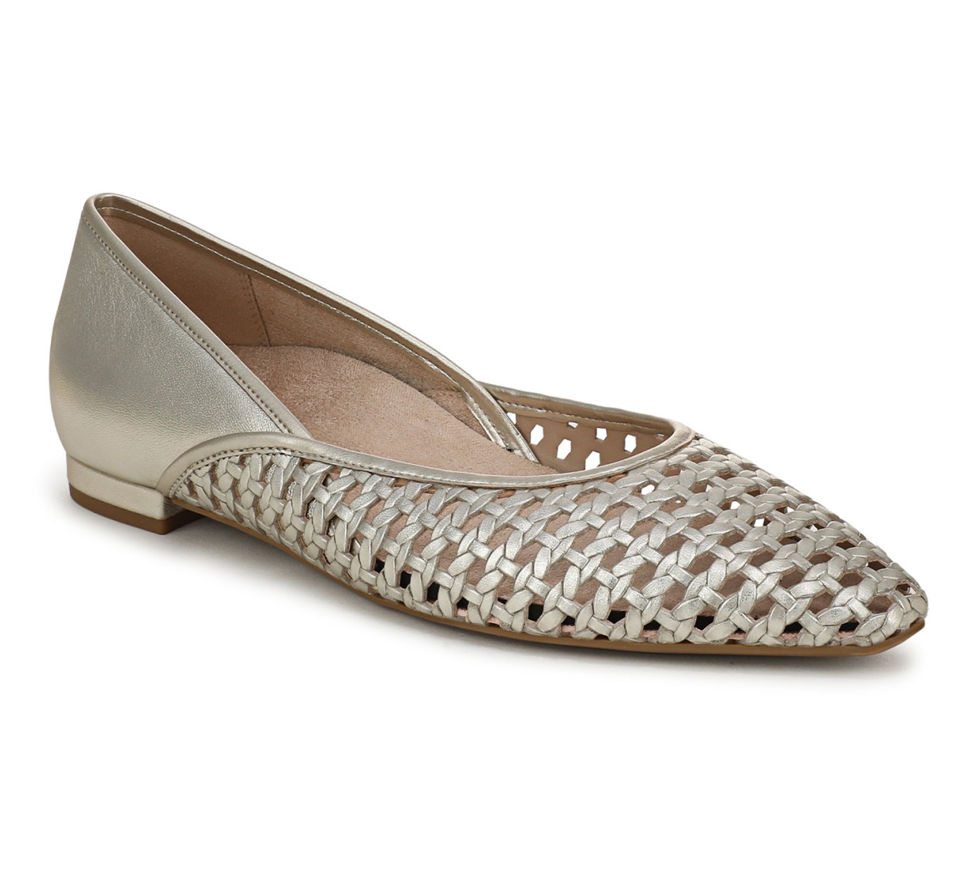 Vionic Leather Skimmers - Gracia Woven