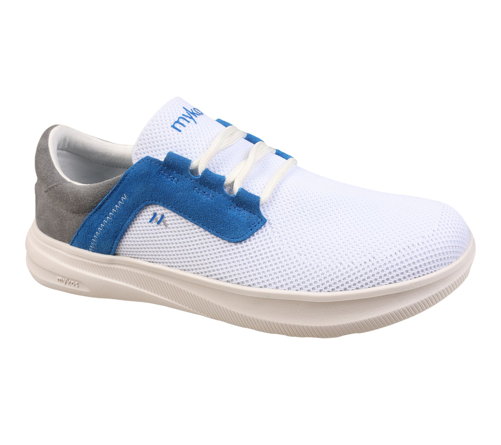 Mykos Knit & Suede Lace-Up Sneakers - Elijah
