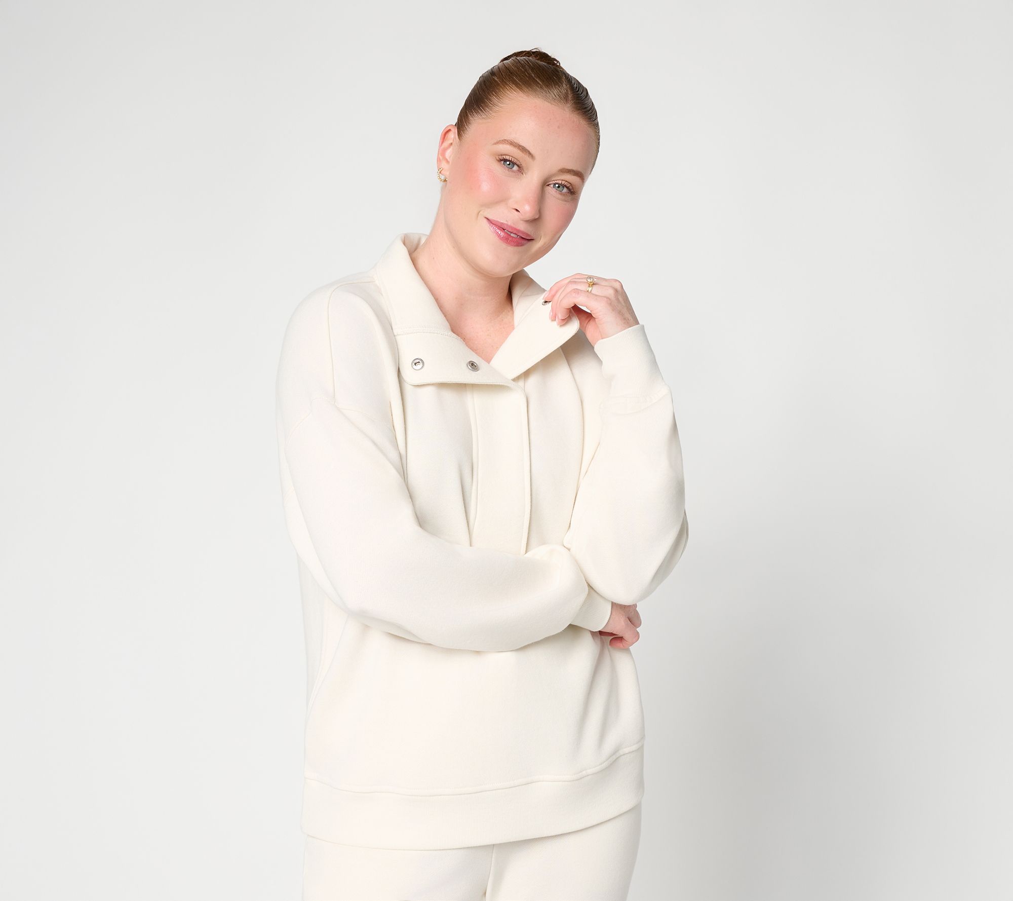 G.I.L.I It's a Snap French Terry Sweatshirt