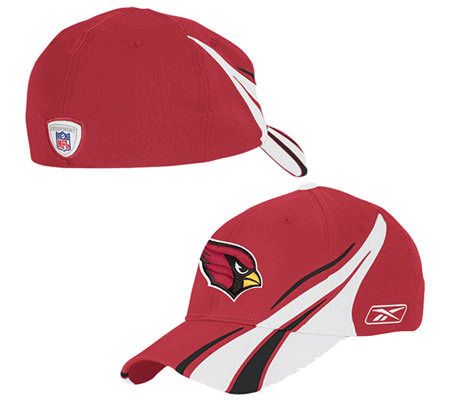 VINTAGE Arizona Cardinals Hat Cap Reebok One Size Mens Stretch