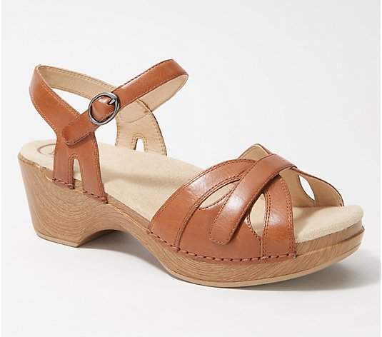Dansko Leather Adjustable Sandals - Season