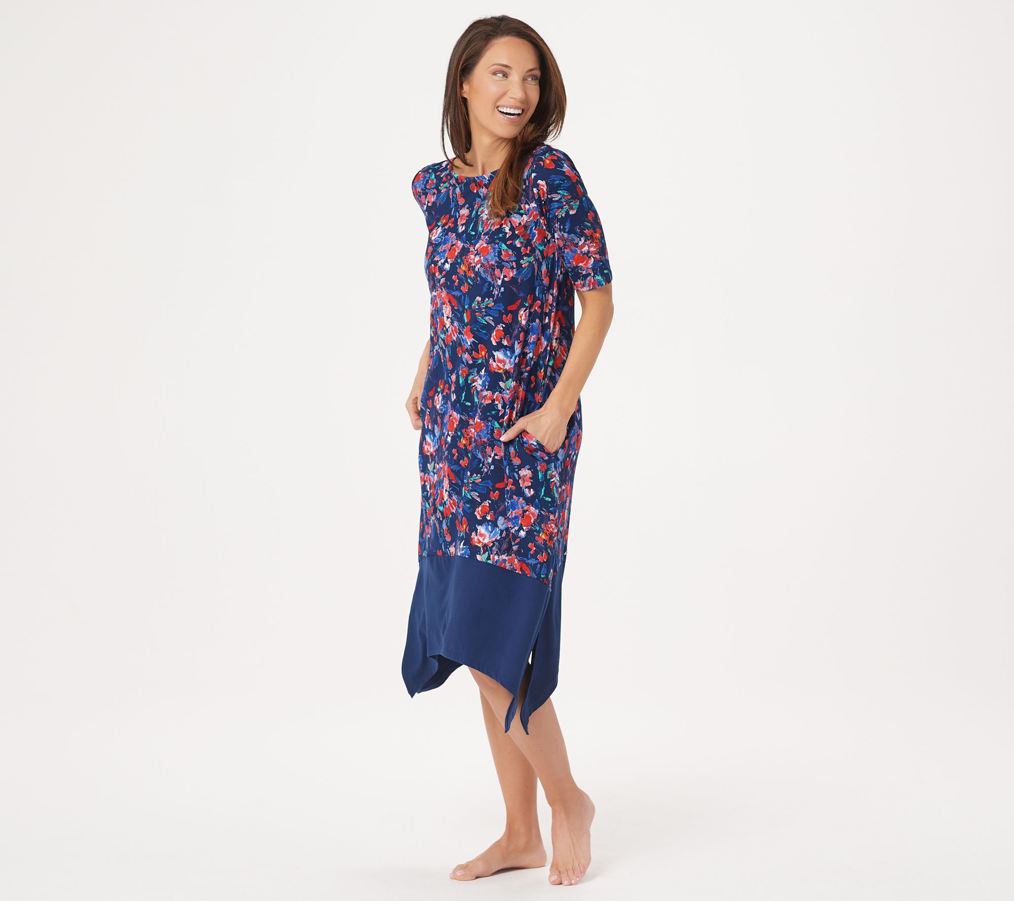 cuddl duds lounge dress