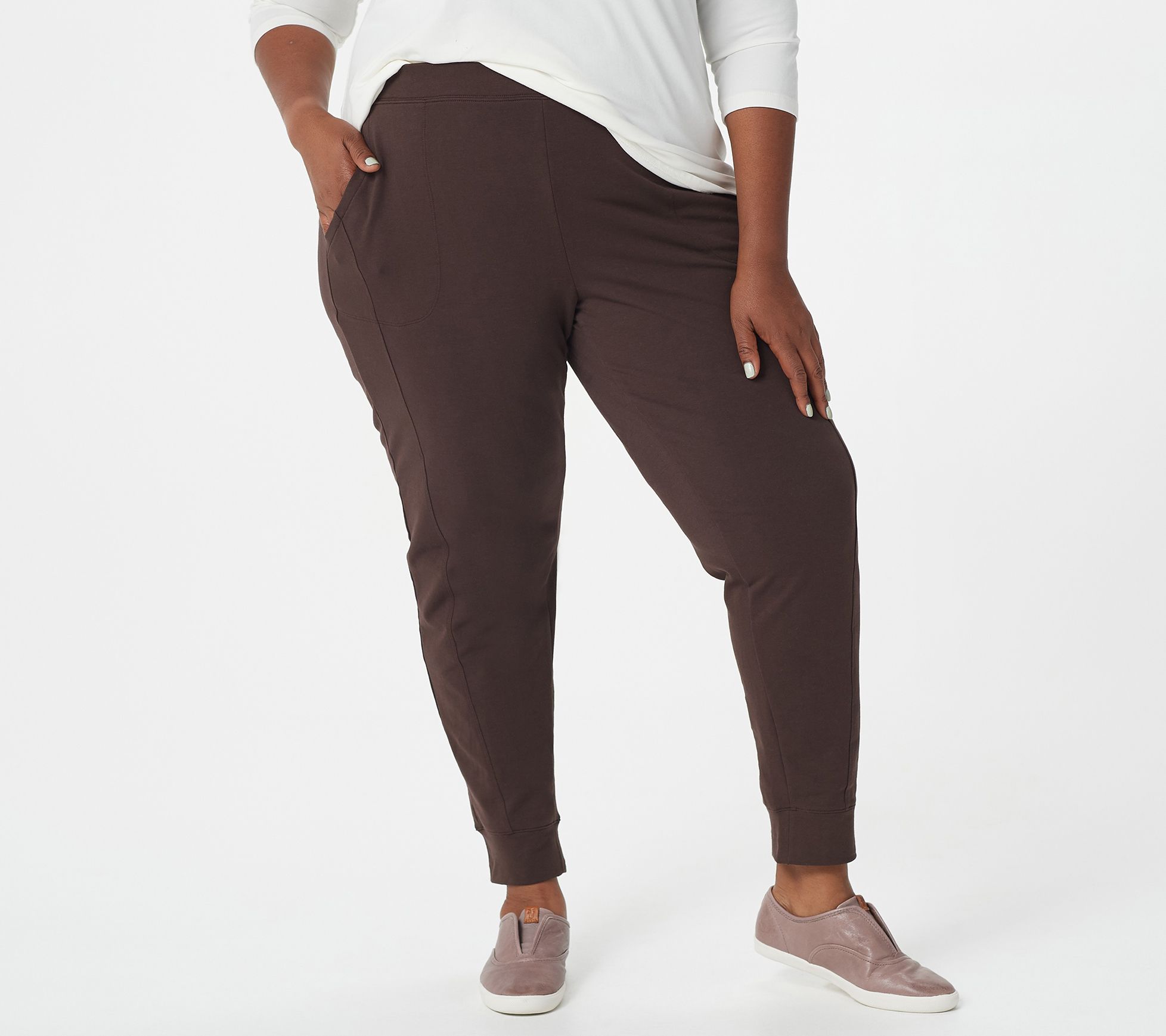 Denim & Co. Active Regular French Terry Joggers