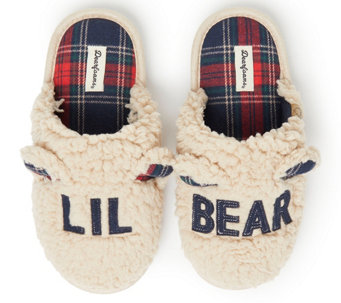 Dearfoams Kid's Lil Bear Clog Slippers