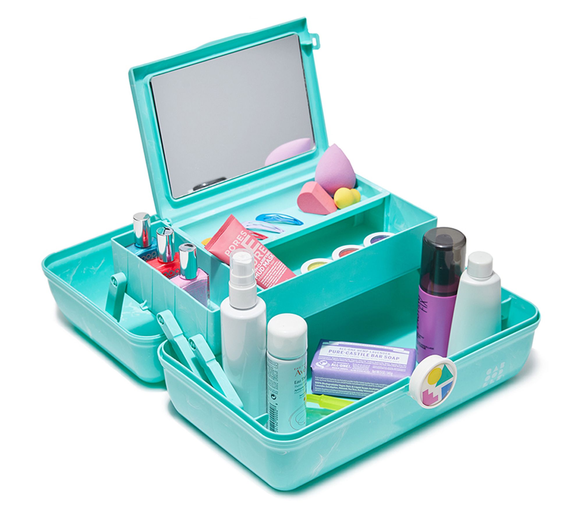 Caboodles On-The-Go Girl Pop-Up Cosmetic MakeupBeauty Box 