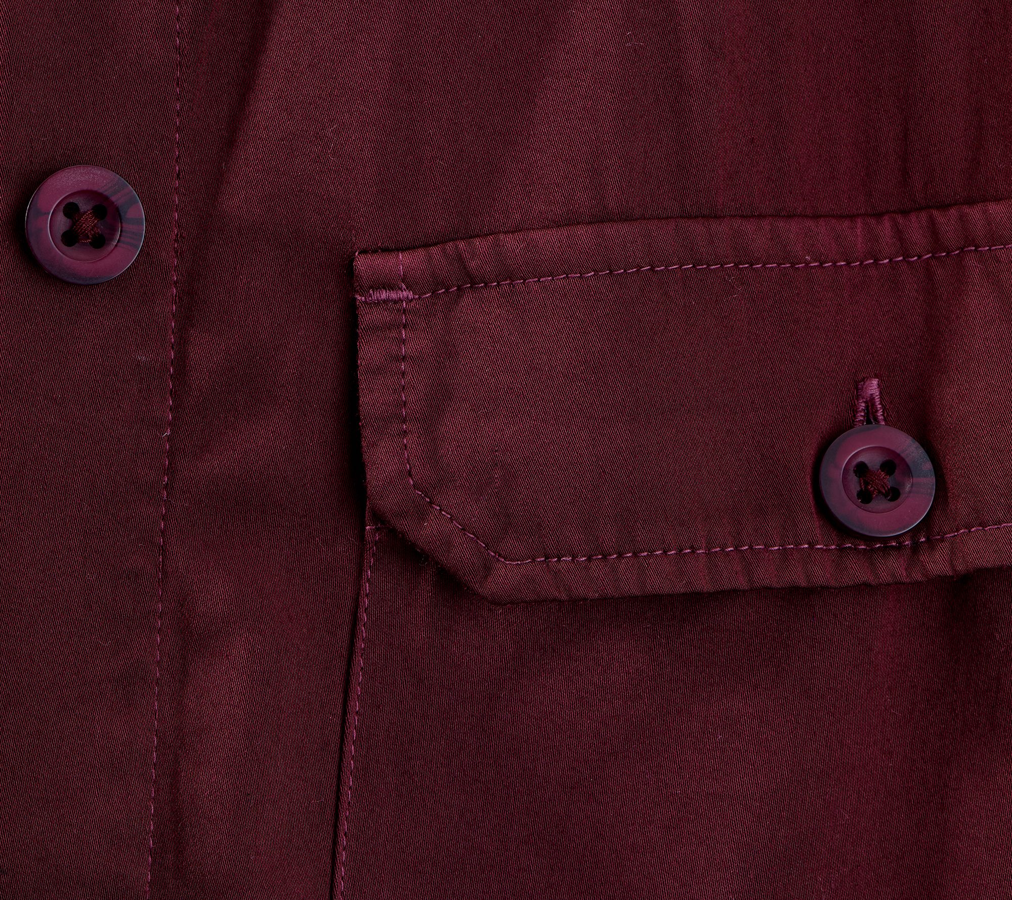 Side Stitch Midi Shirt Dress with Patch Pockets - QVC.com