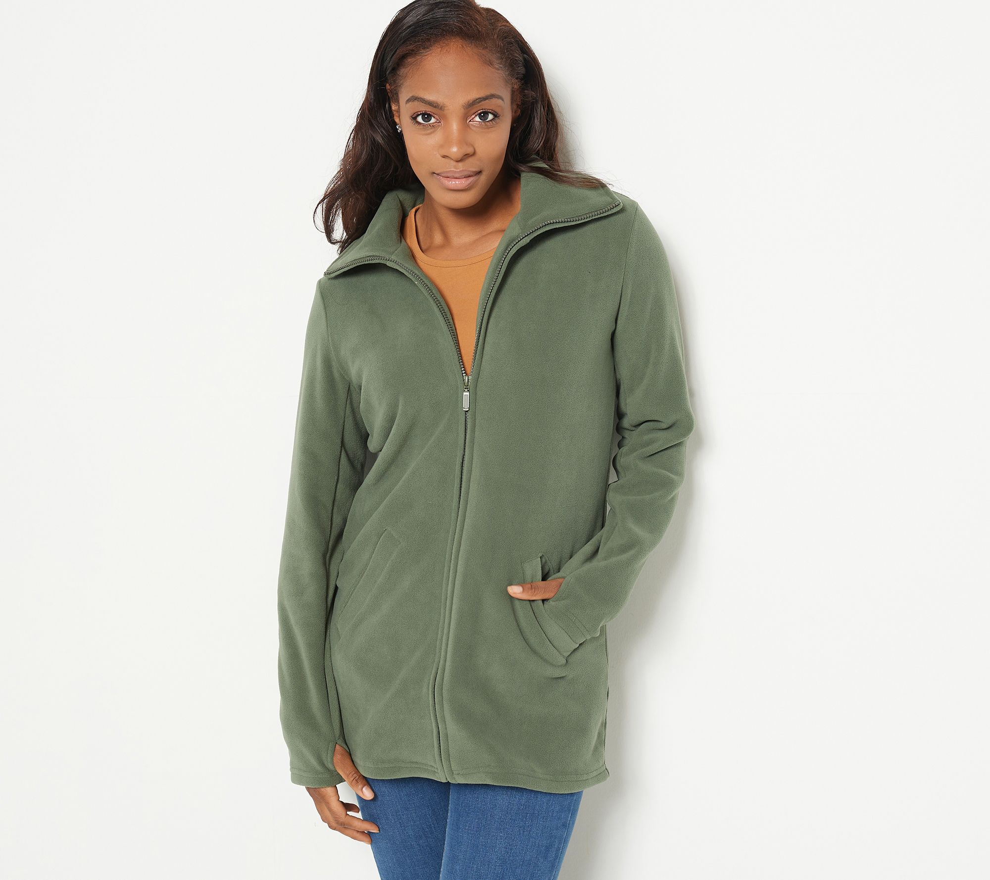 Qvc sale fleece jackets