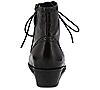 Spring Step Two-Tone Leather Lace Up Booties -Jaru, 3 of 5