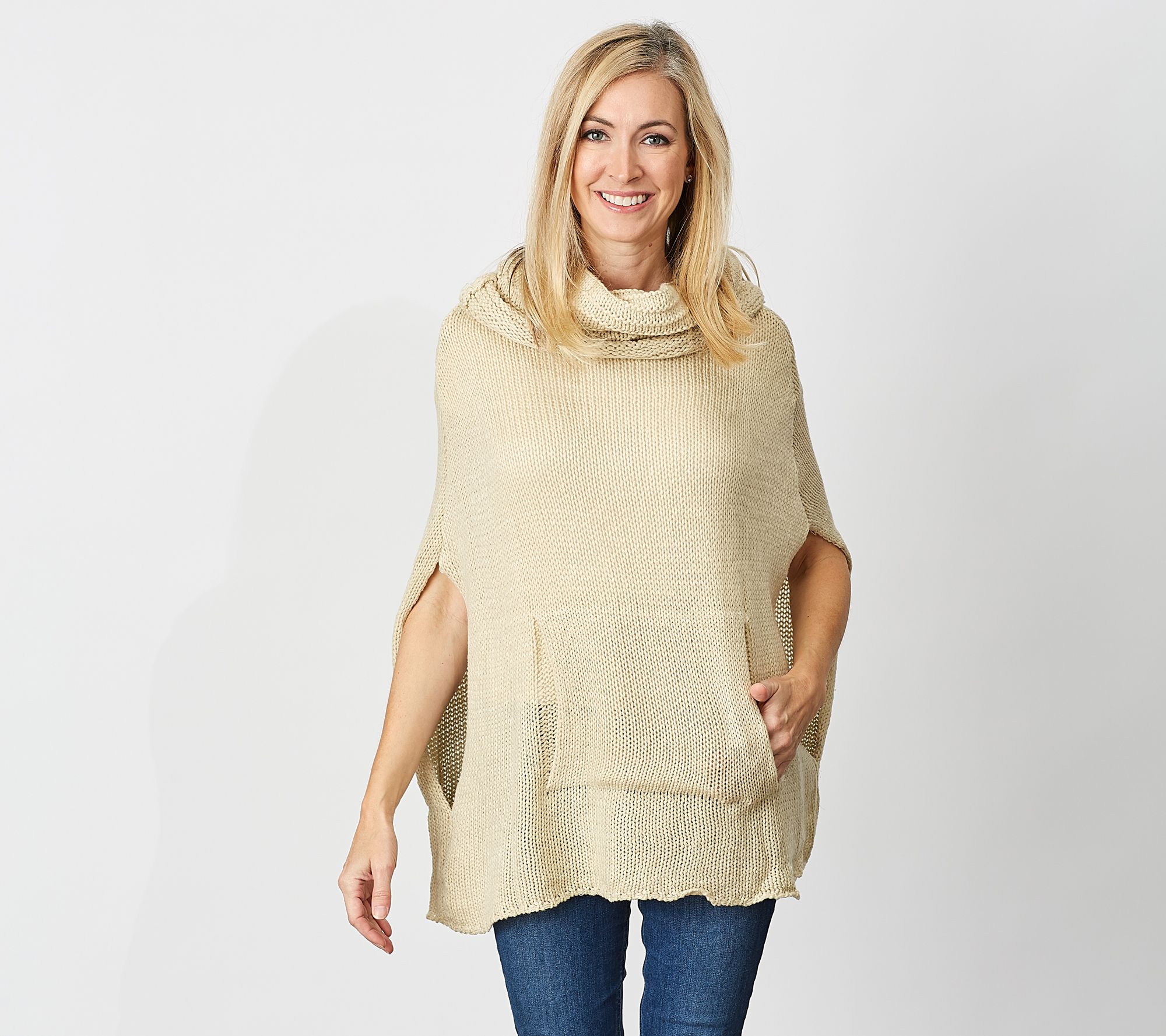 Tickled Pink Comfy Weekend Poncho