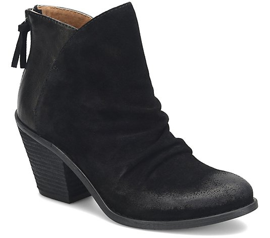 Sofft Mixed Leather Bootie - Teyton