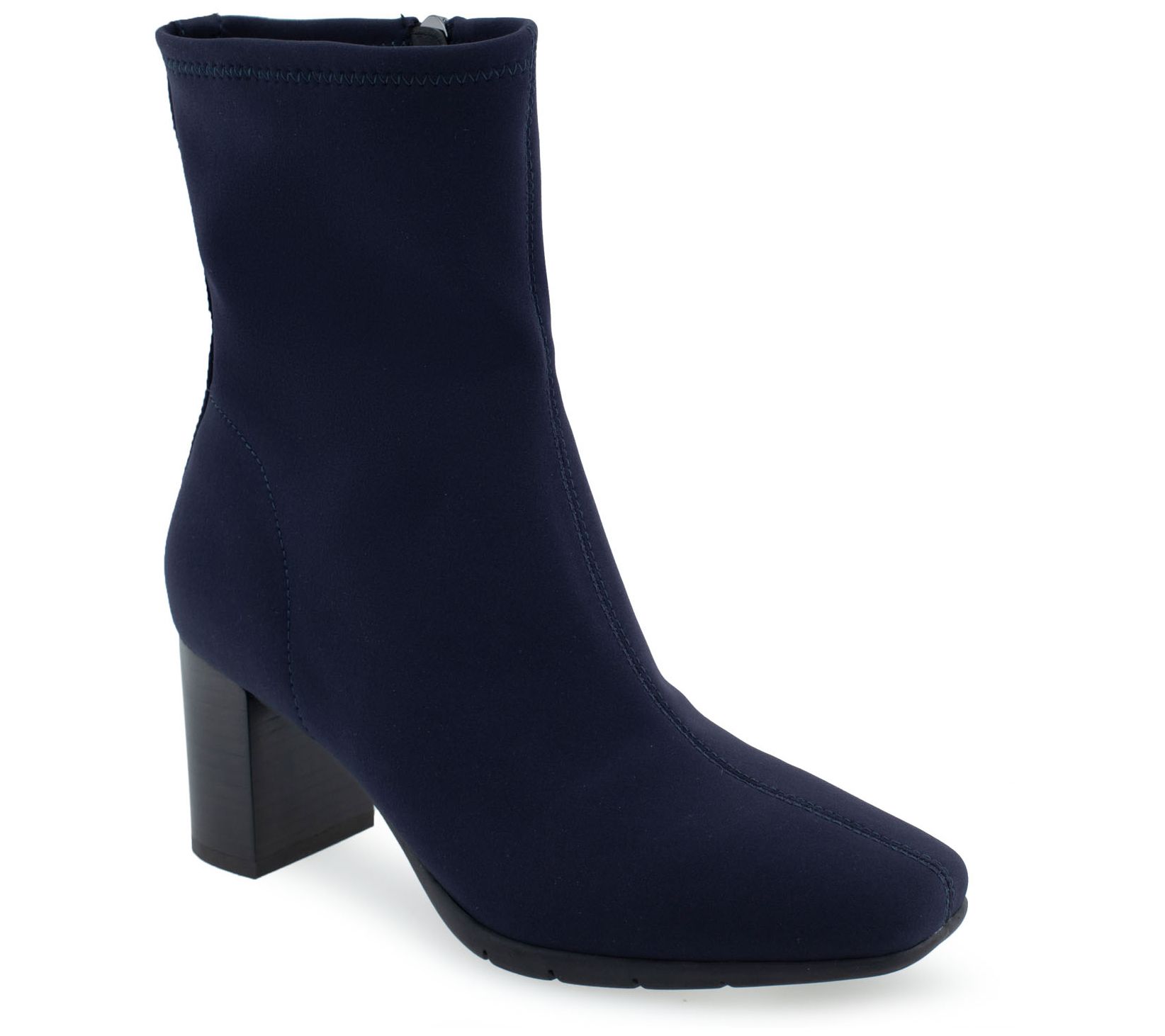 Aerosoles Stacked Heel Ankle Boots - Miley