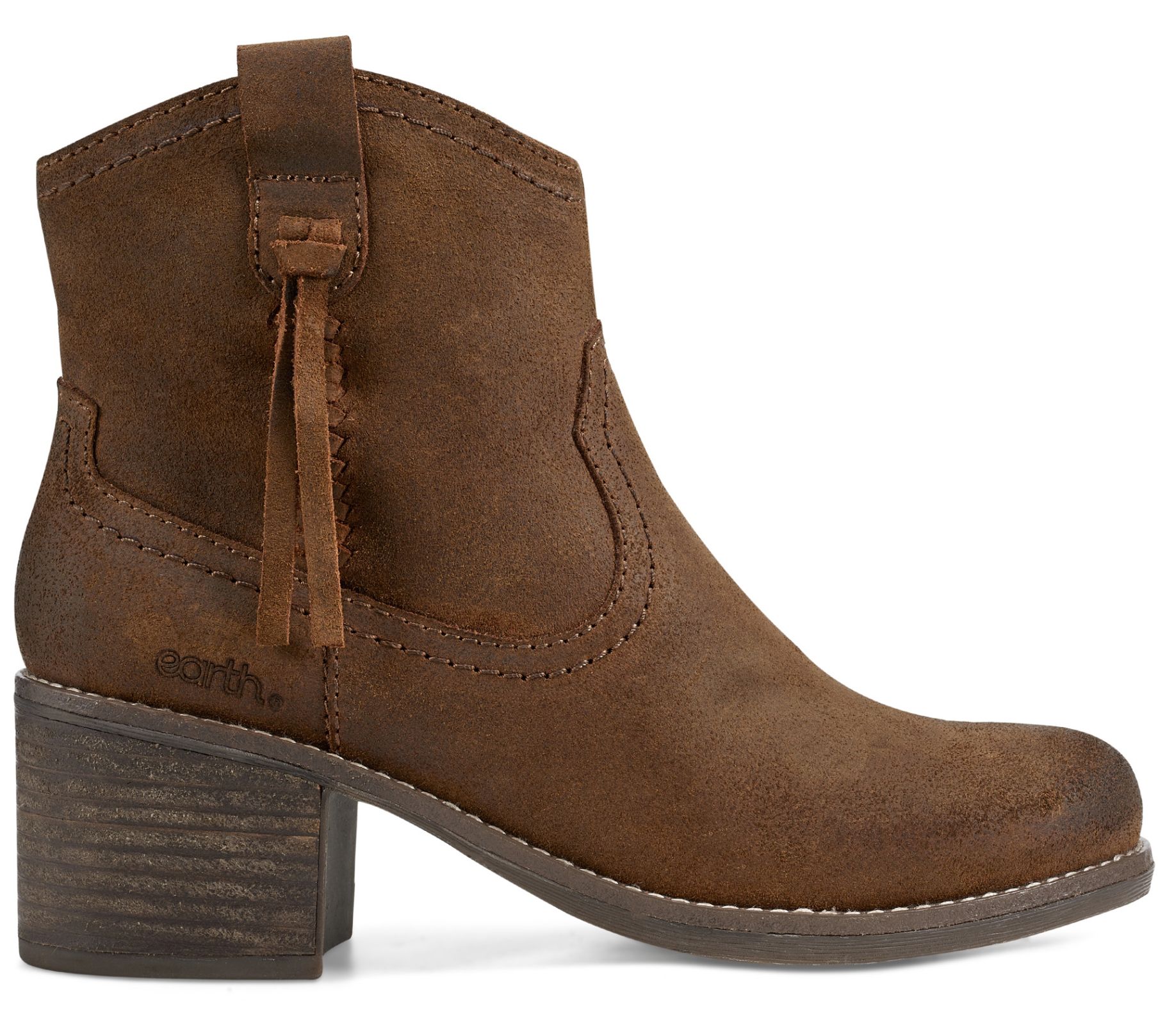 Ankle Boots Qvc Born Shoes Earth Leather Heeled Ankle Boot Irene