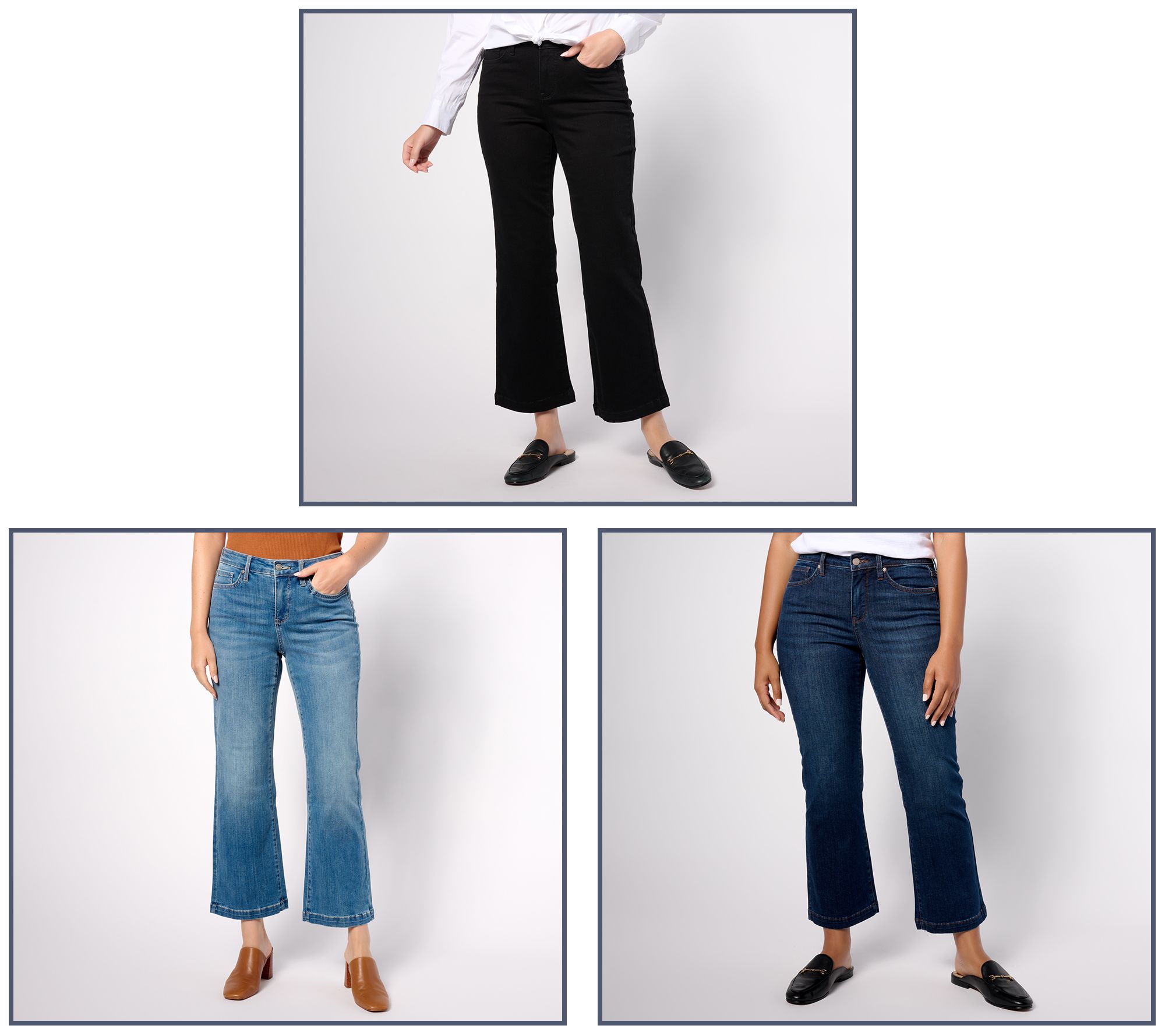 NYDJ Julia Relaxed Flare Jeans
