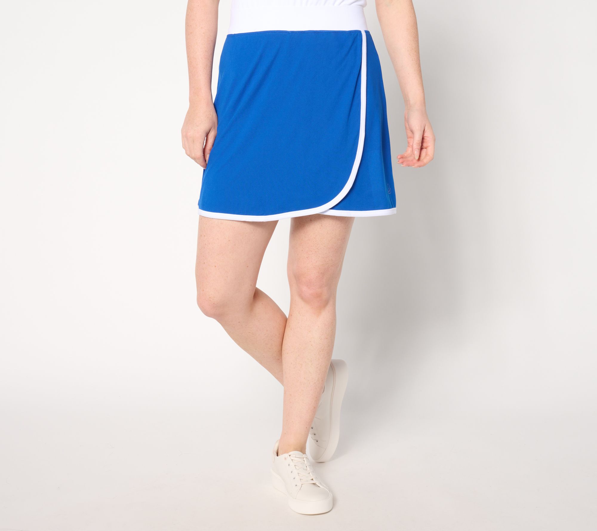 Cuddl Duds Flexwear Foldover Skort