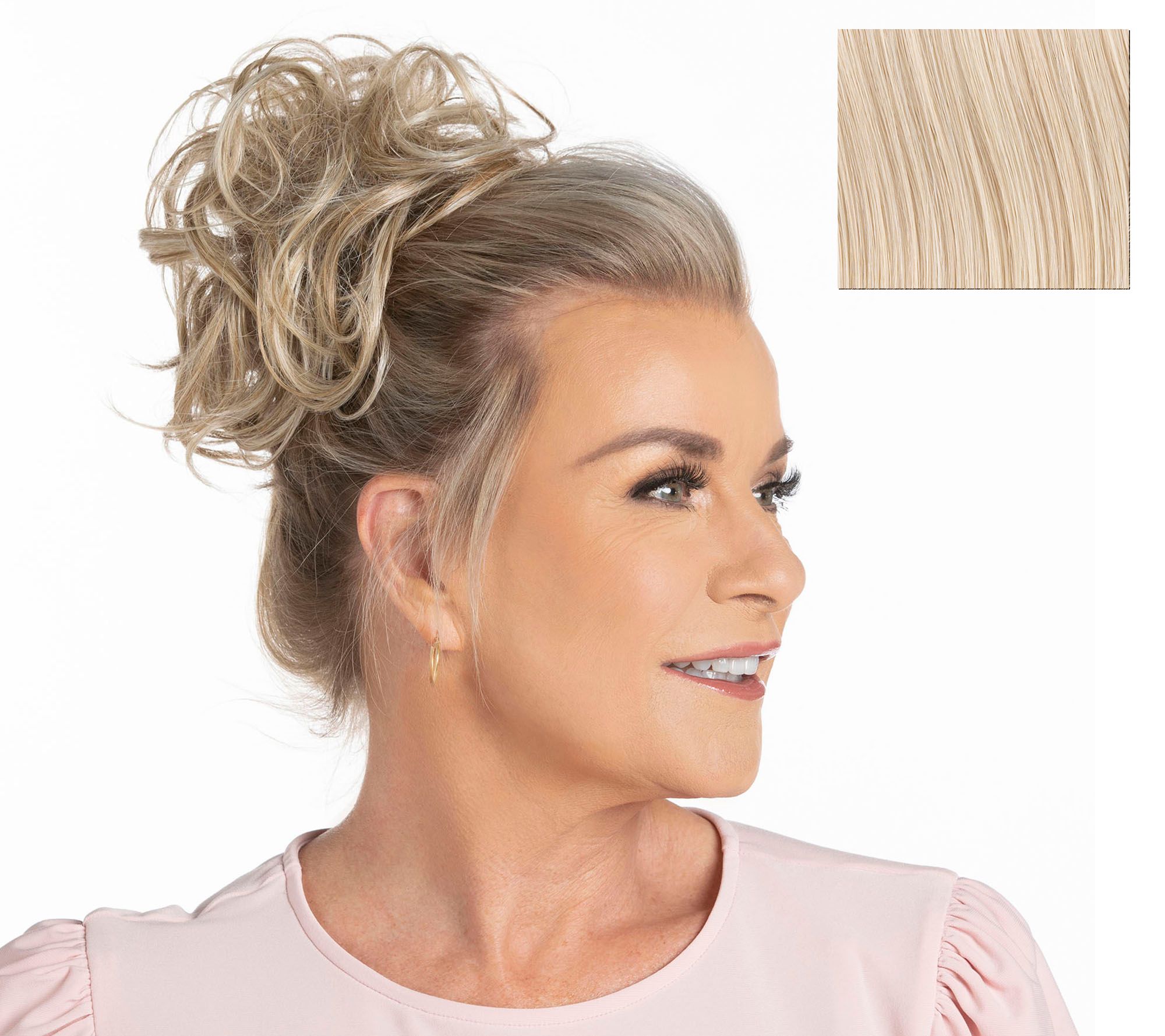 Clip in hair pieces qvc sale