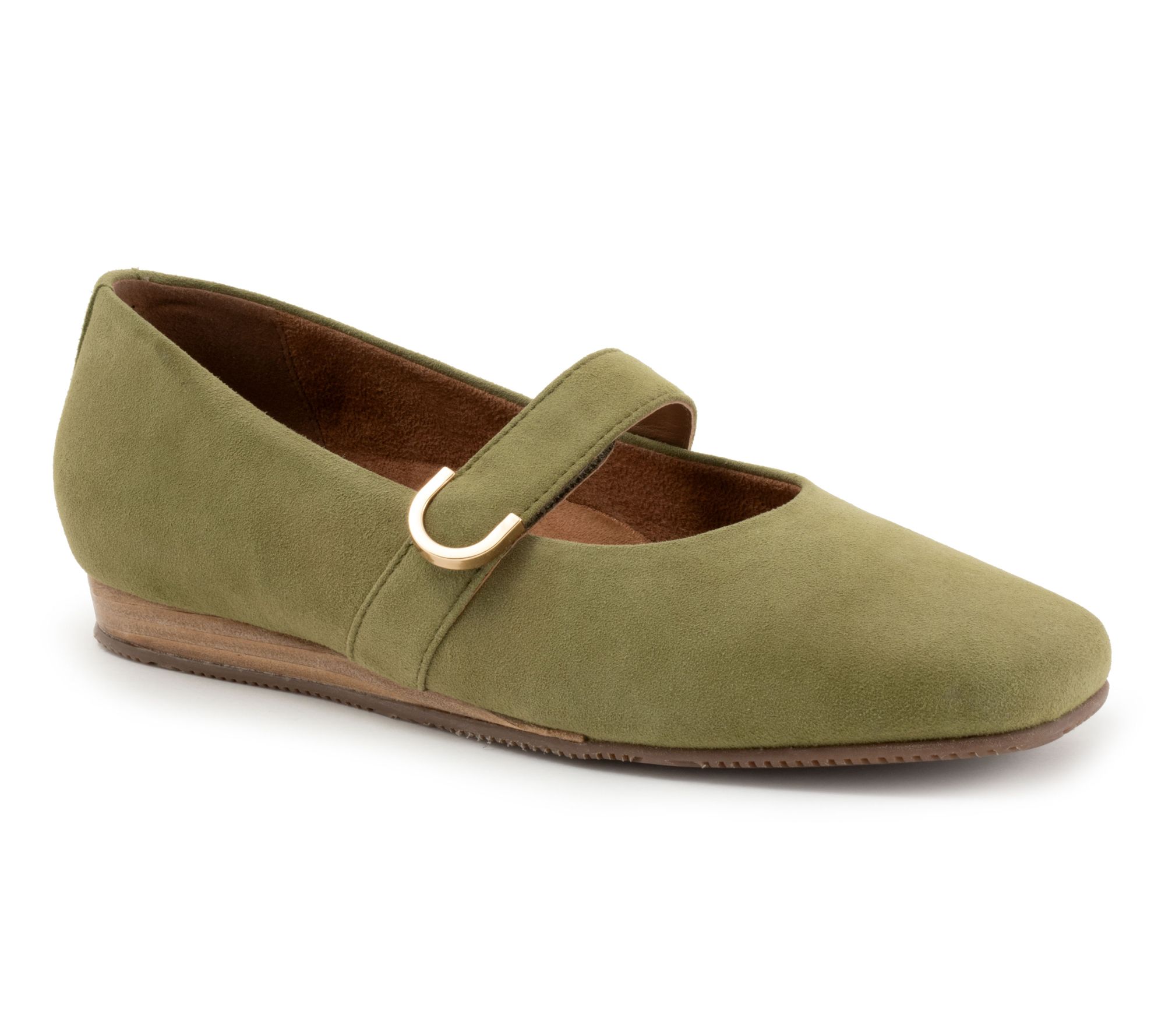 Softwalk Valdivia Leather Square Toe Mary Jane