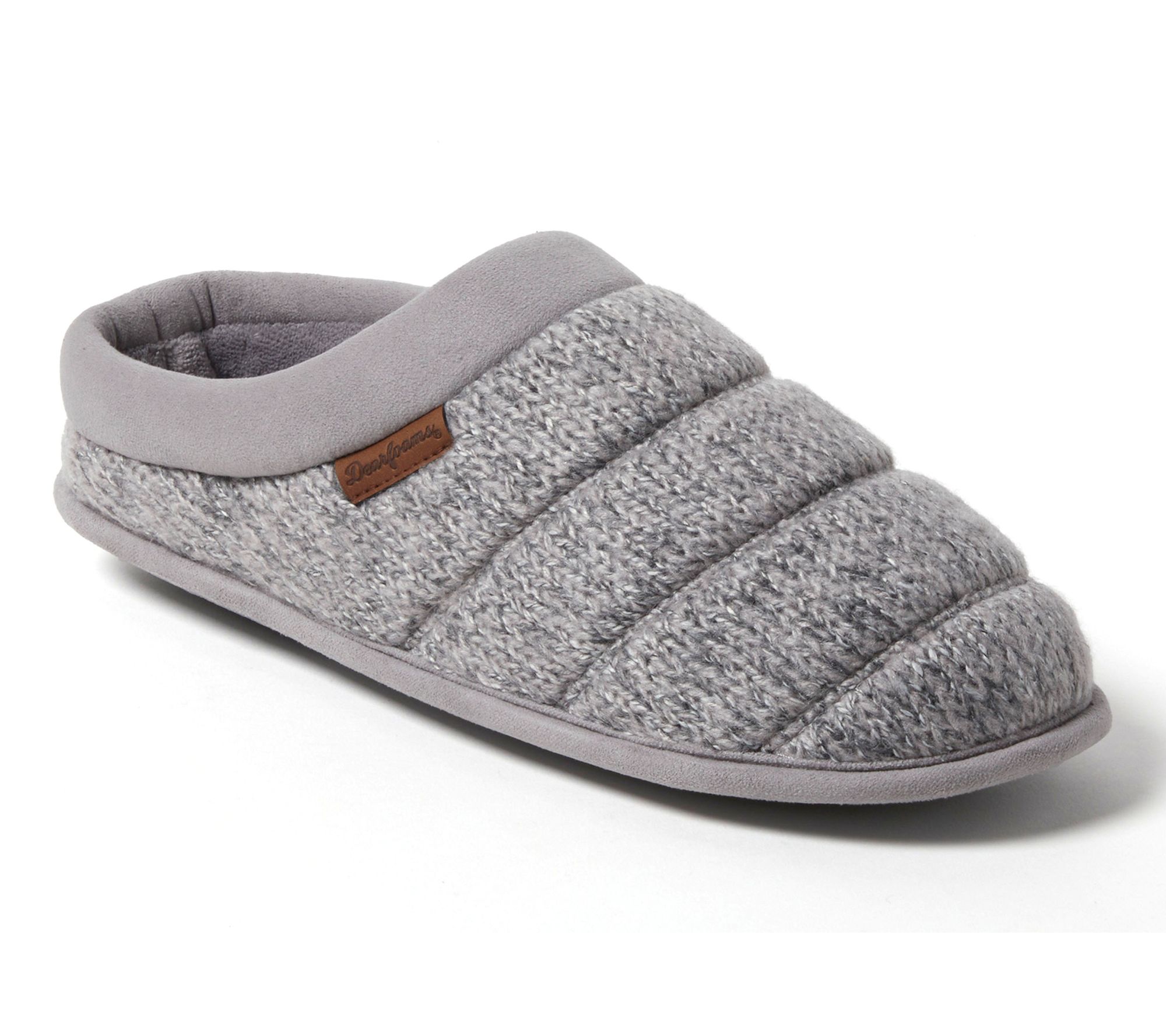 Dearfoams Men's Lightweight Memory Foam Clog Slpper - Asher