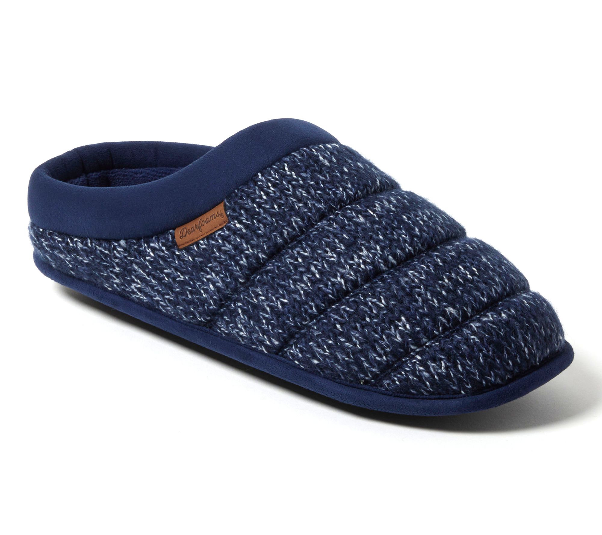 Dearfoams Men's Lightweight Memory Foam Clog Slipper - Asher