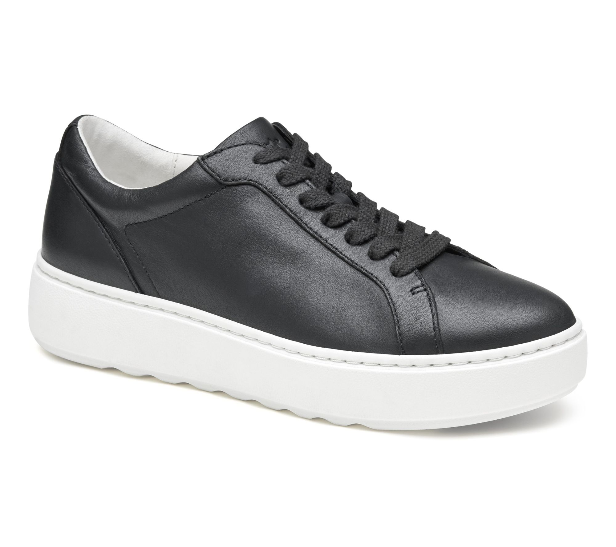 Johnston & Murphy Cammie Lace-Up Leather Fashion Sneakers