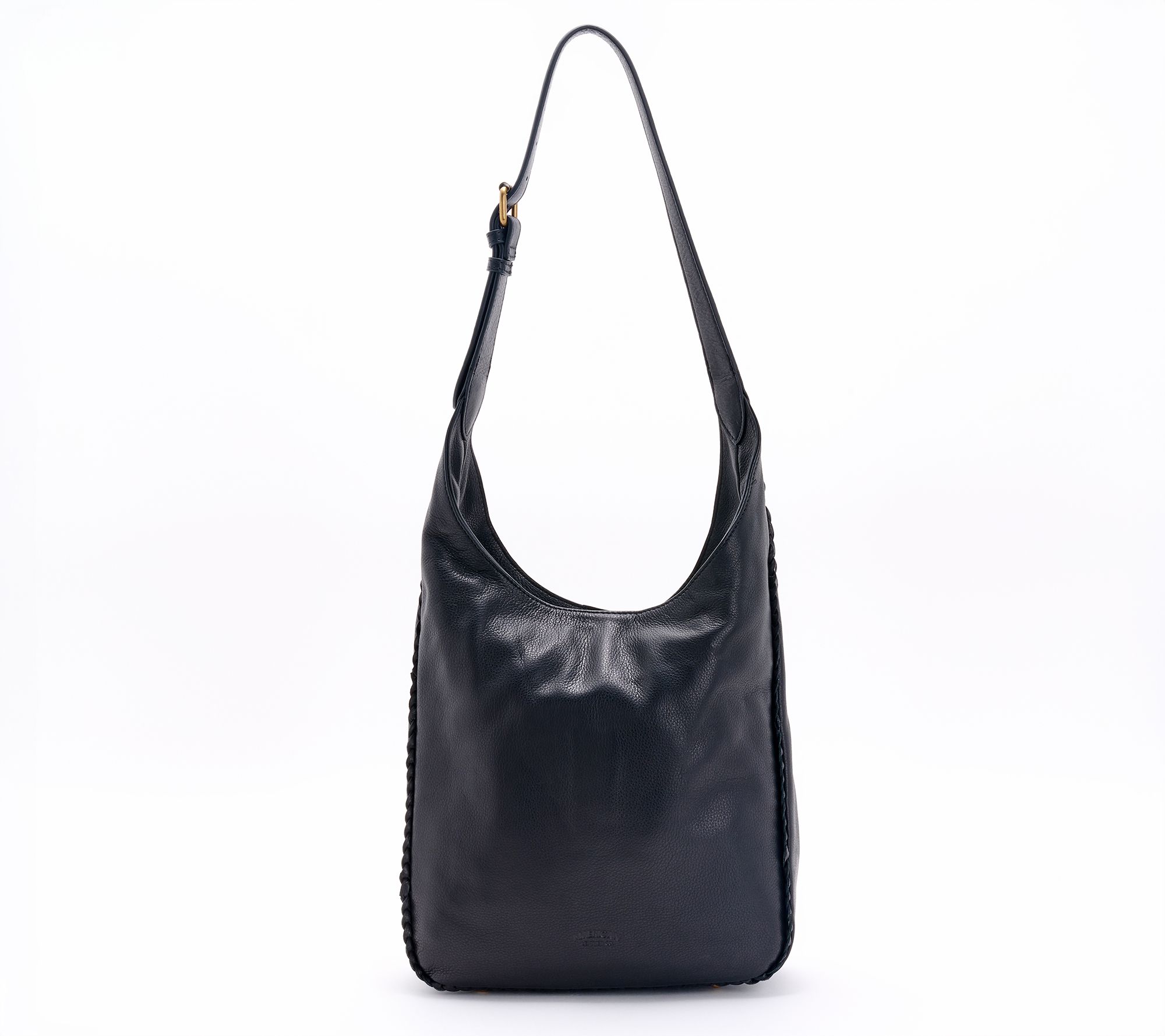 American Leather Co. Bloom Leather Adjustable Hobo Bag