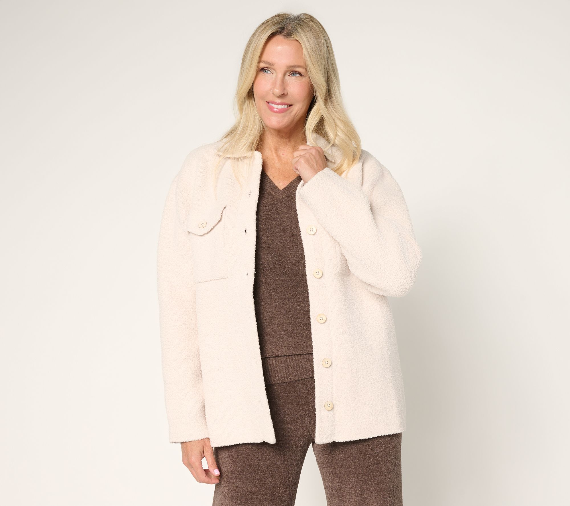 Barefoot Dreams CozyChic Double Knit Jacket
