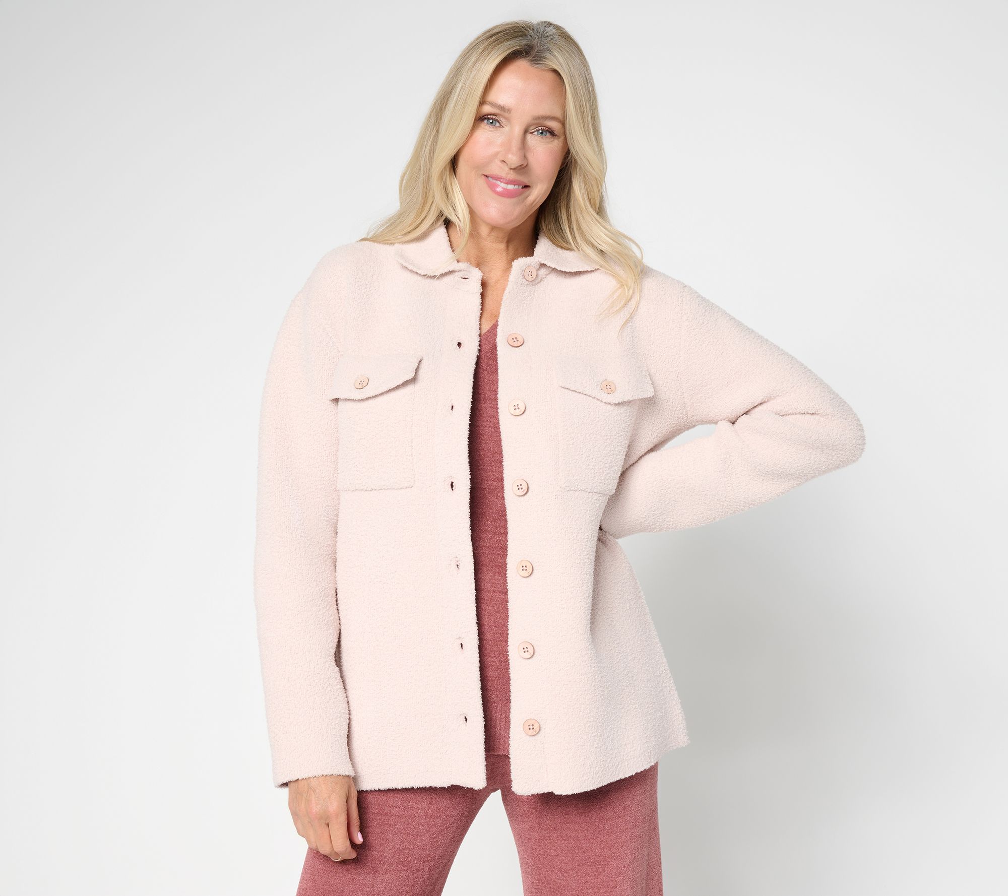 Barefoot Dreams CozyChic Double Knit Jacket