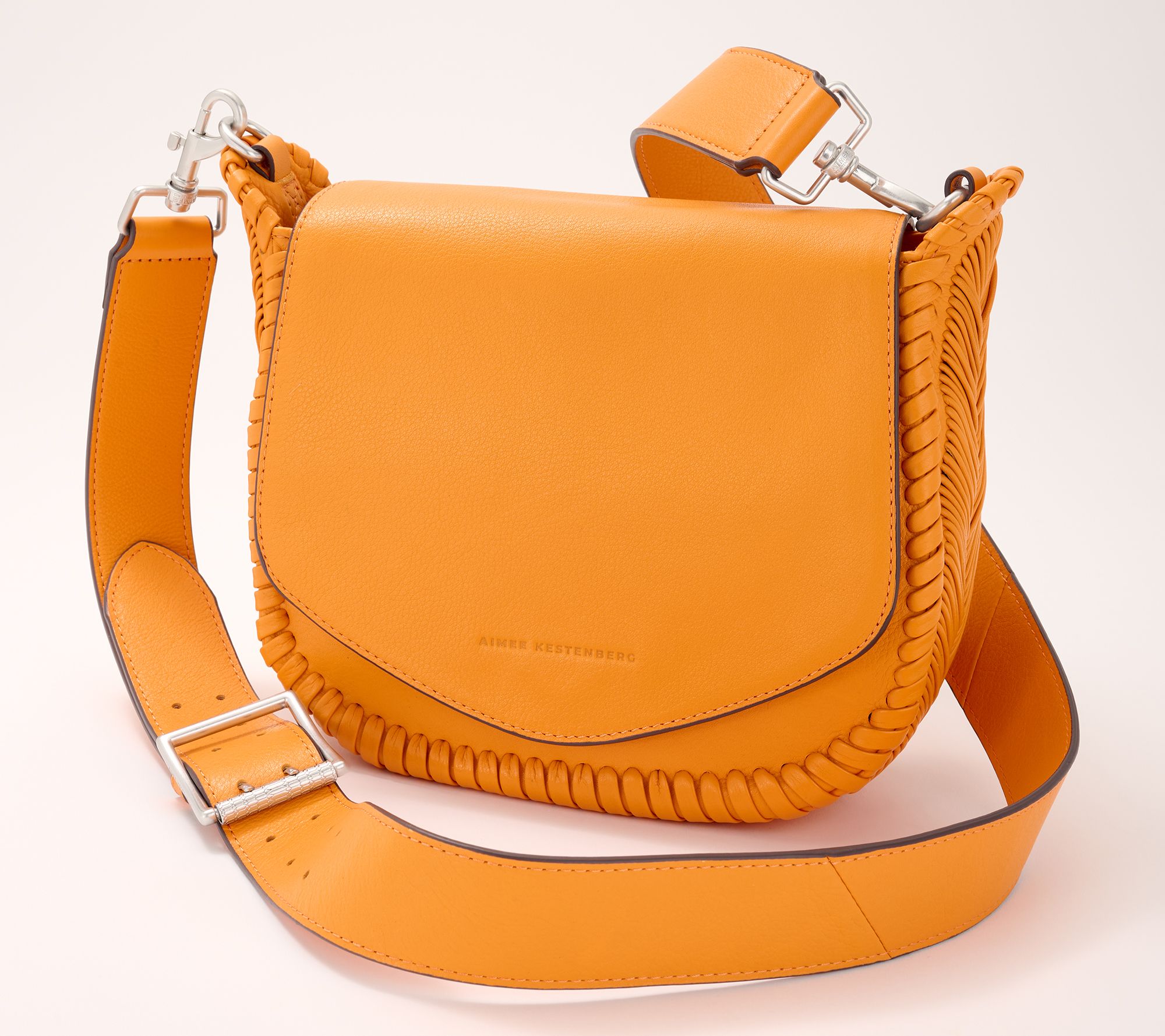"As Is" Aimee Kestenberg Leather All for Love Saddle Bag
