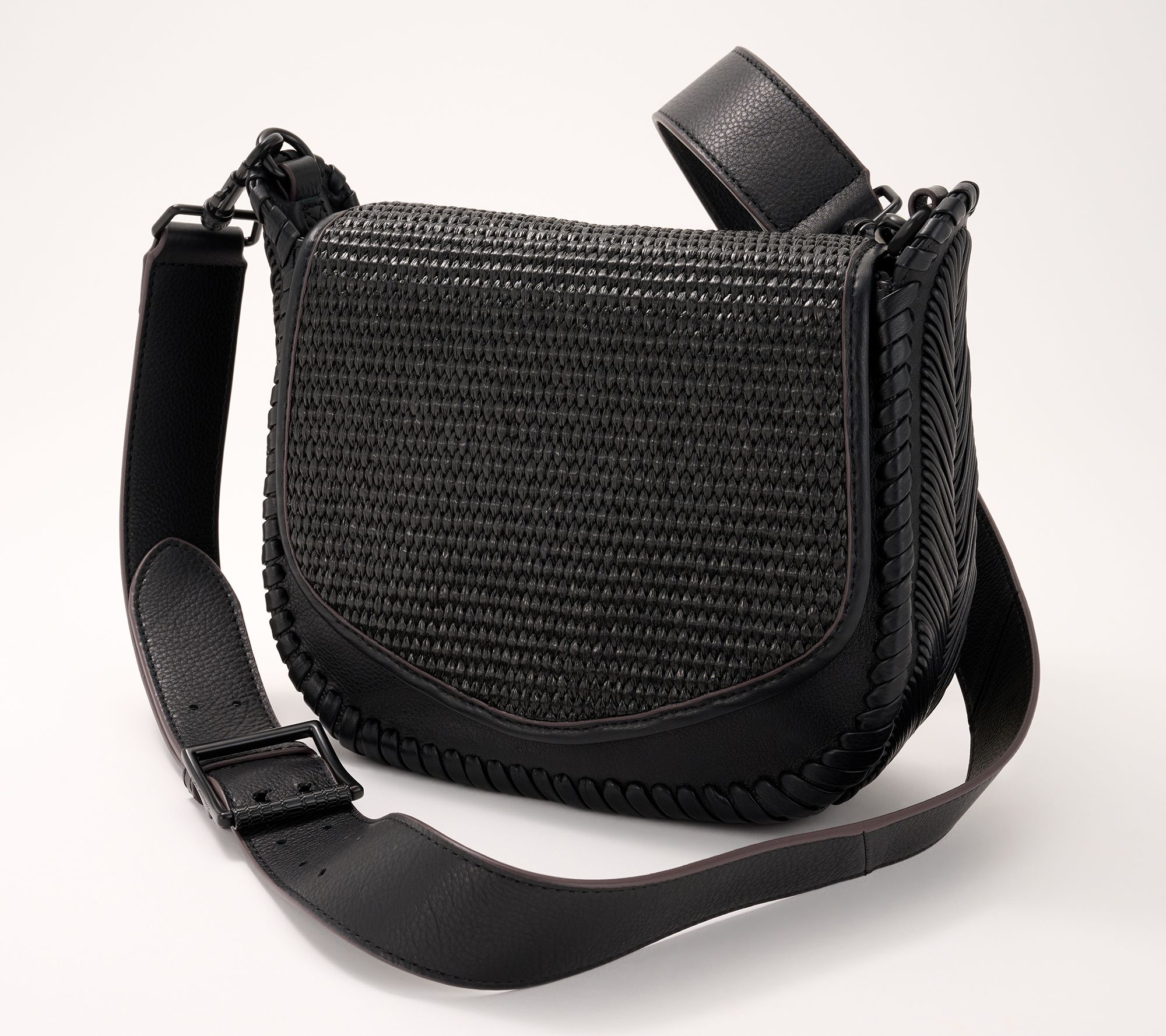 "As Is" Aimee Kestenberg Leather All for Love Saddle Bag
