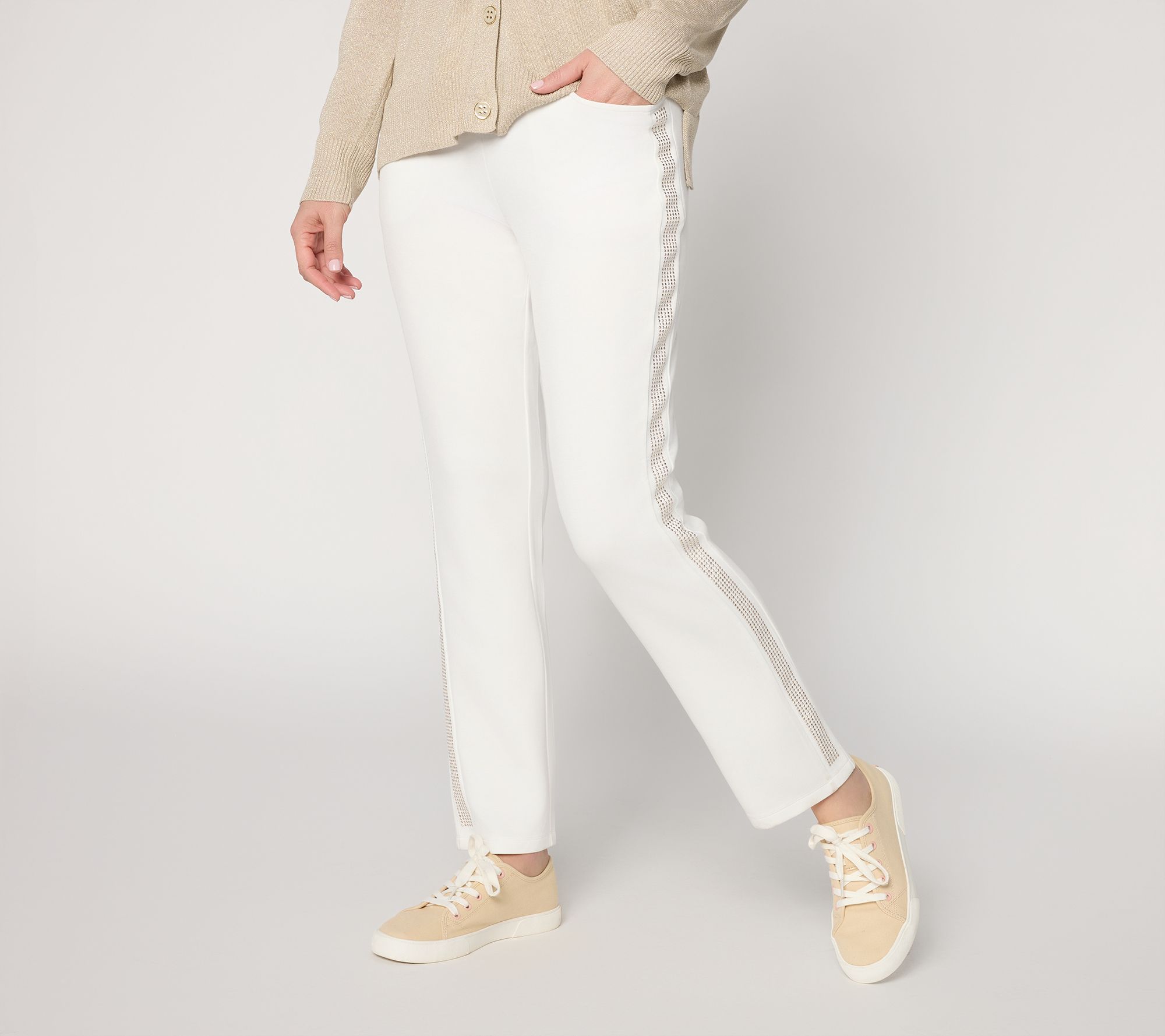 Belle by Kim Gravel Regular ScubaLuxe Sparkle Pants