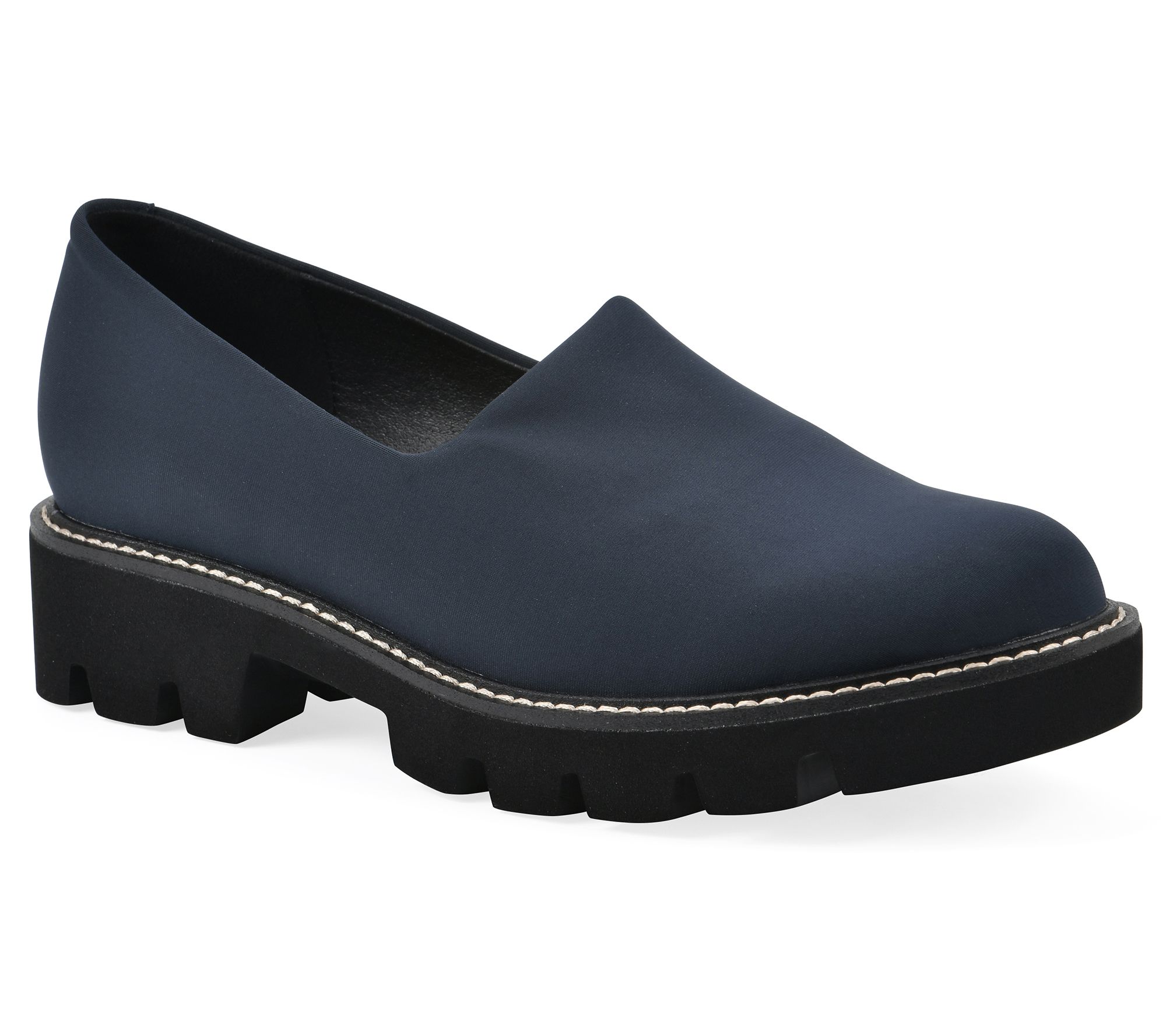 White Mountain Stretch Slip-On Loafers - Gianni