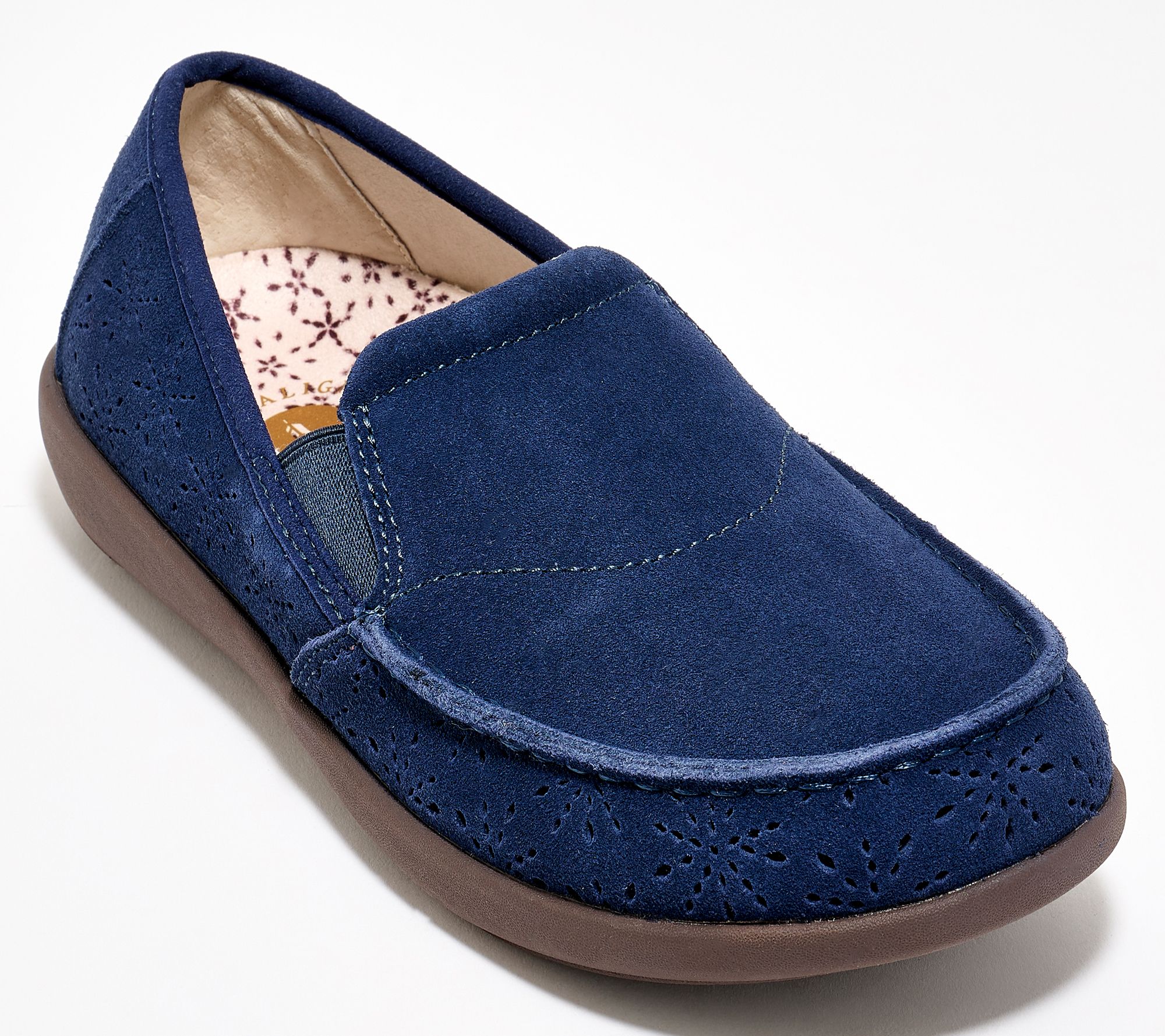  Revitalign Orthotic Suede Slip-ons Siesta Twilight - A717199